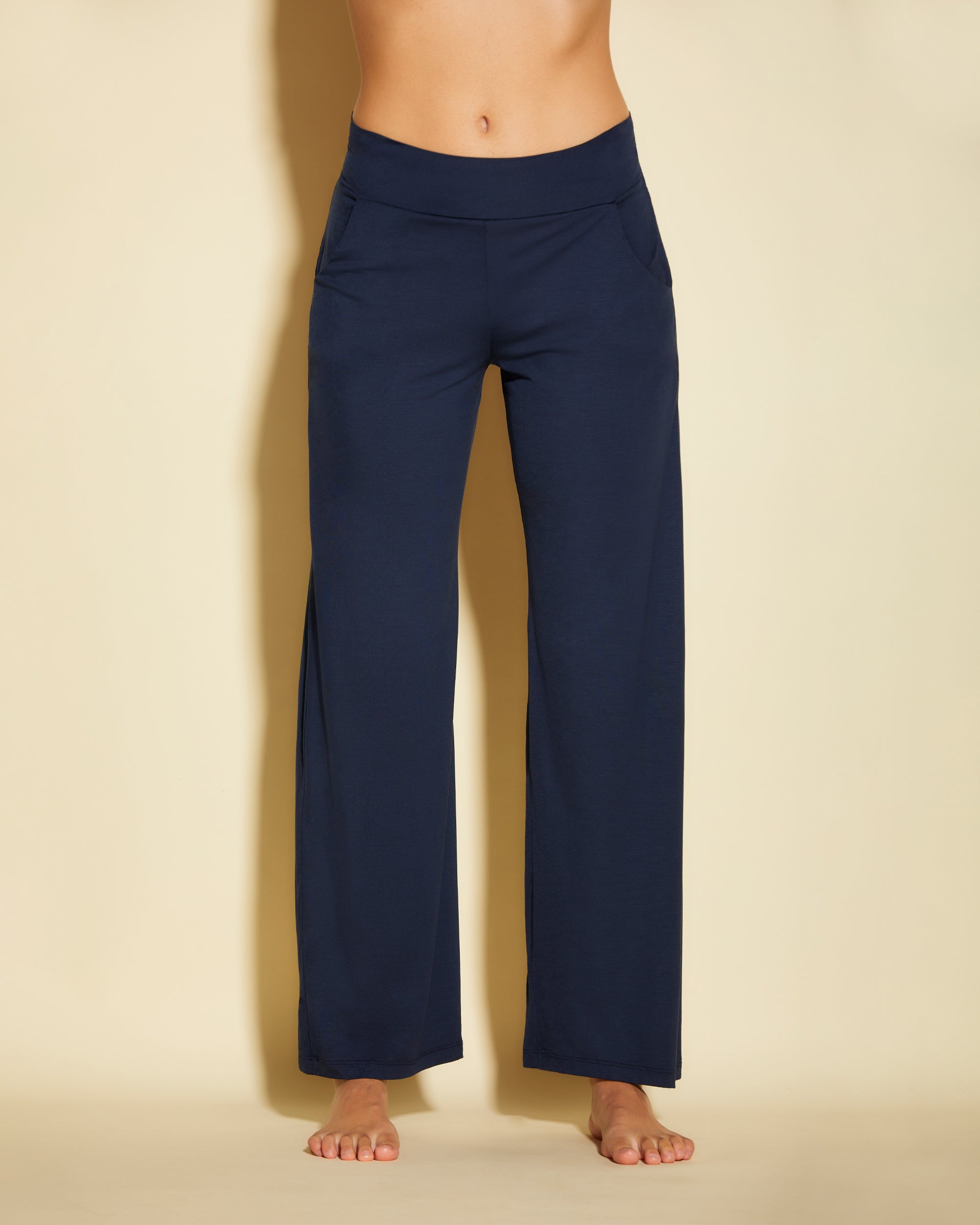 Blu Pantaloni - Ceylon Modal Pantalone Lounge