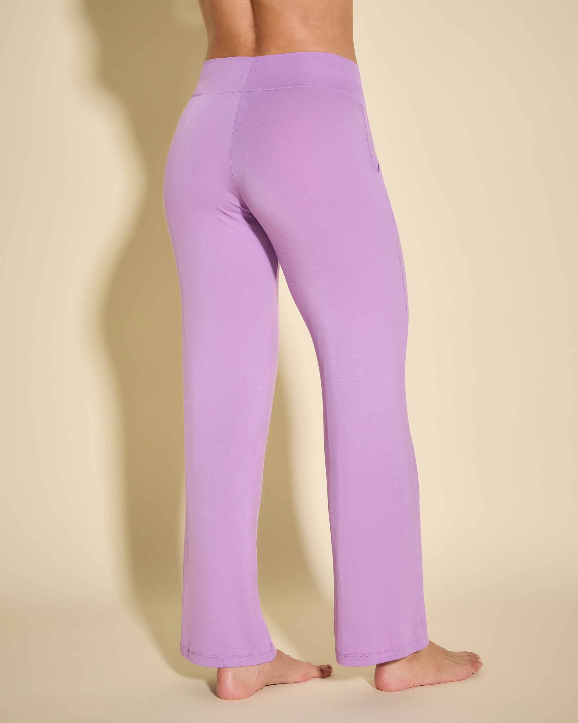 Púrpura Pantalones - Ceylon Modal Pantalones Petite