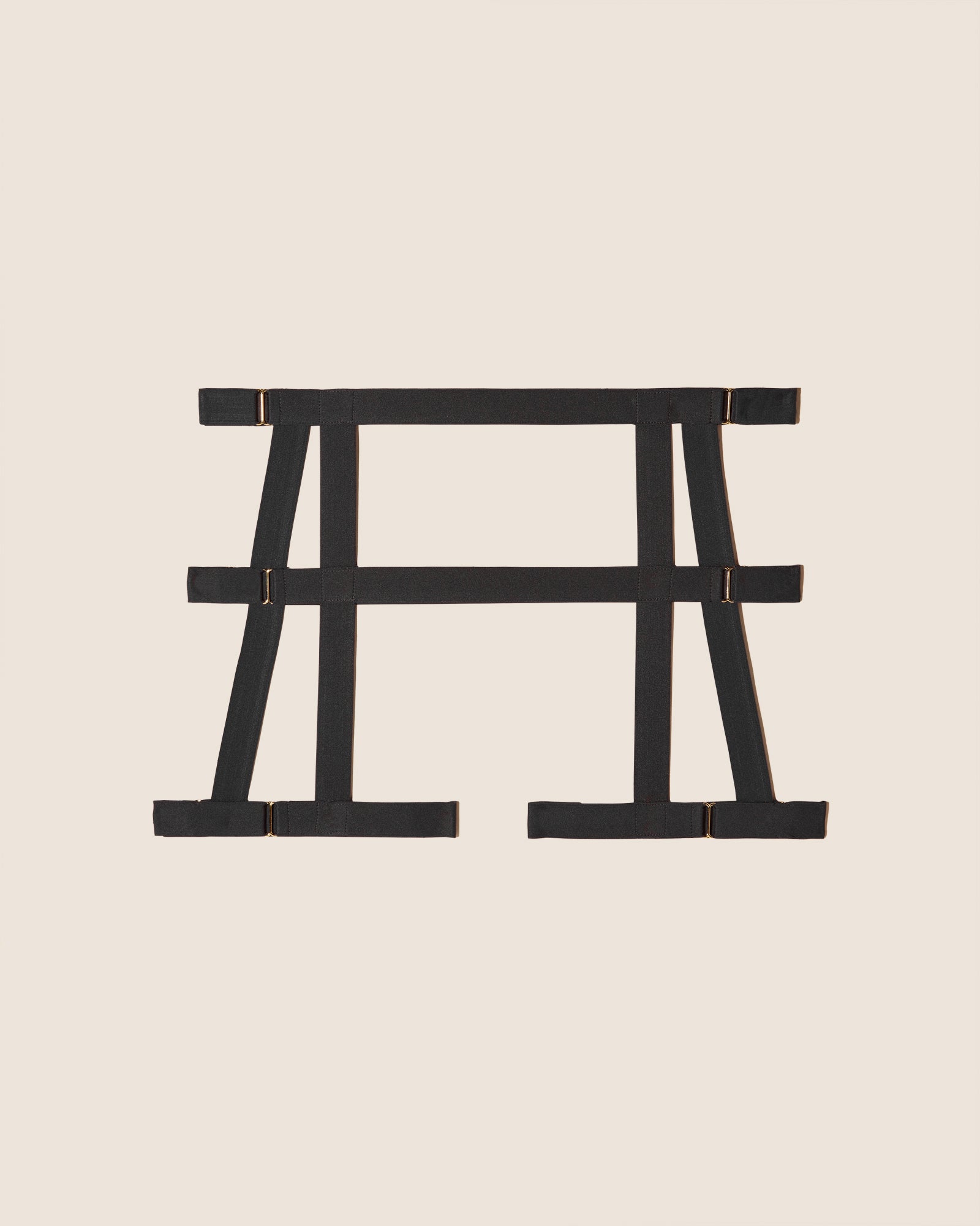 Black Boyshort - Cleopatra Open Boyshort