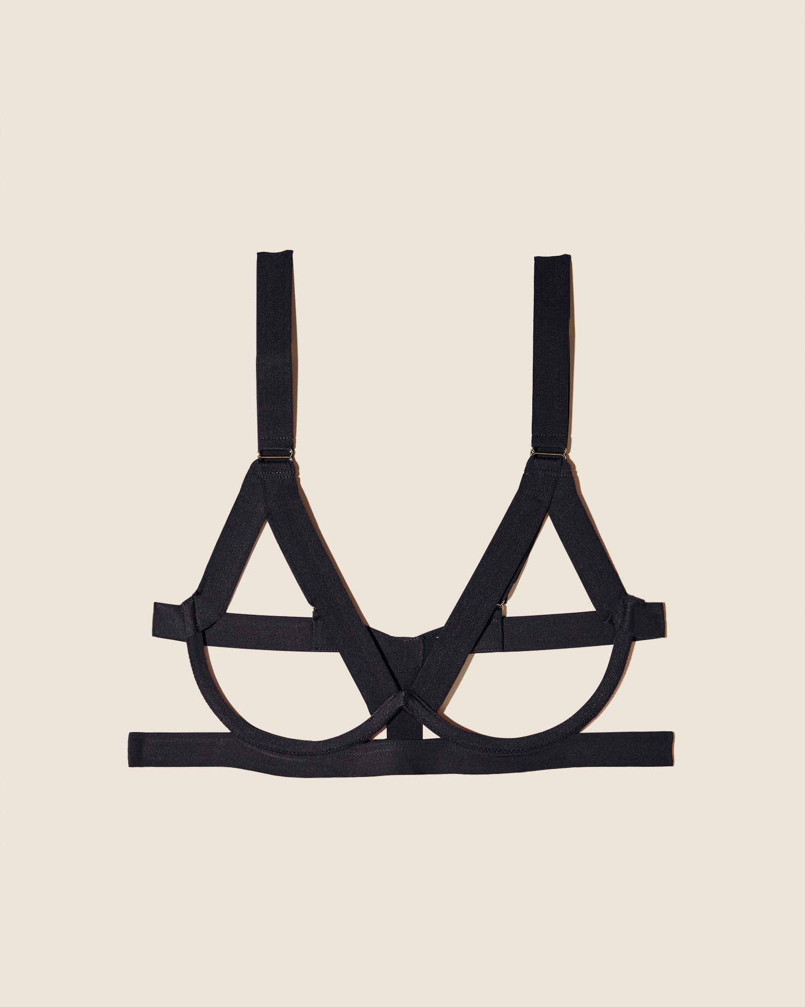 Noir Soutien-Gorge - Cleopatra Soutien-Gorge À Armatures Bondage