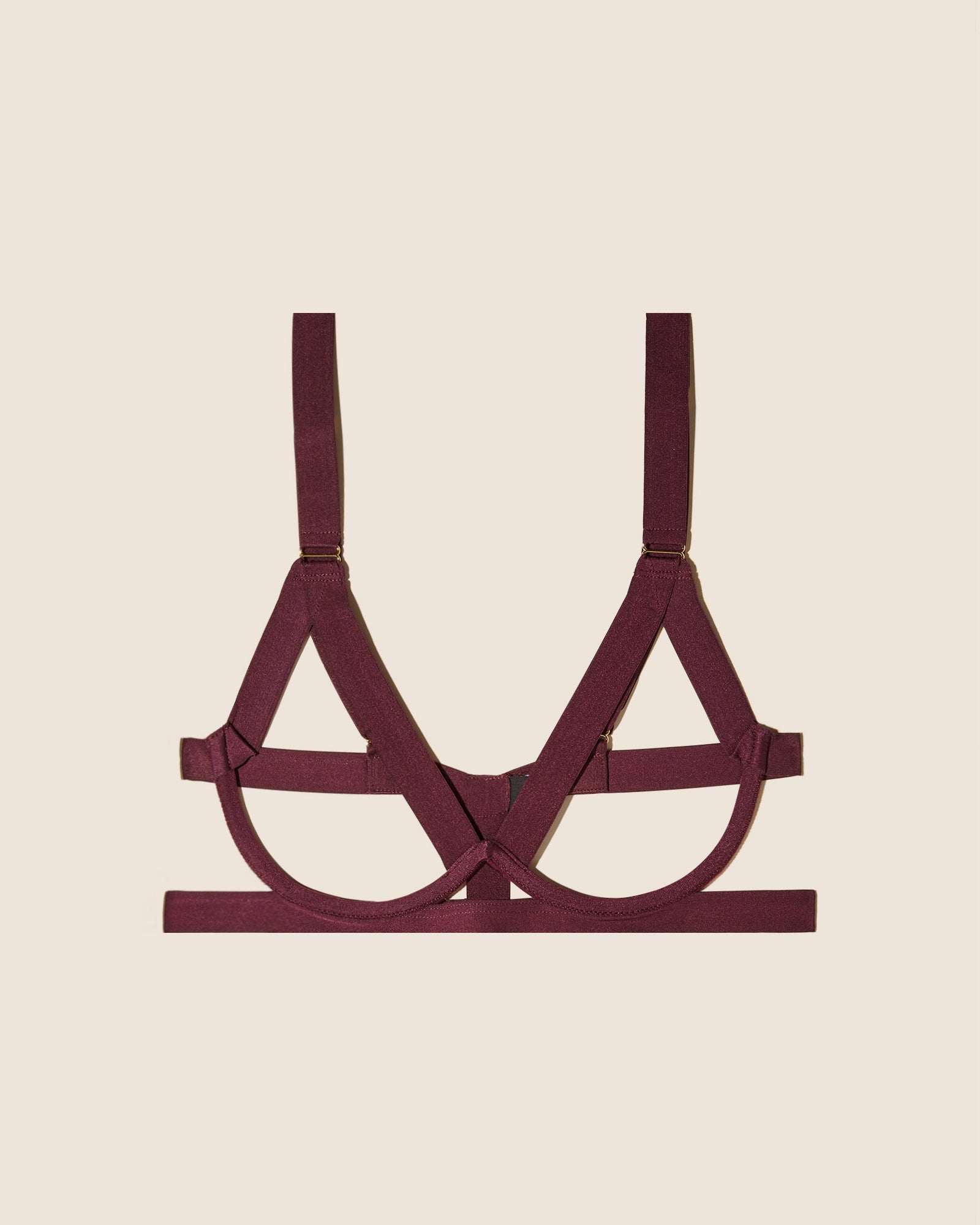 Purple Bra - Cleopatra Bondage Underwire Bra