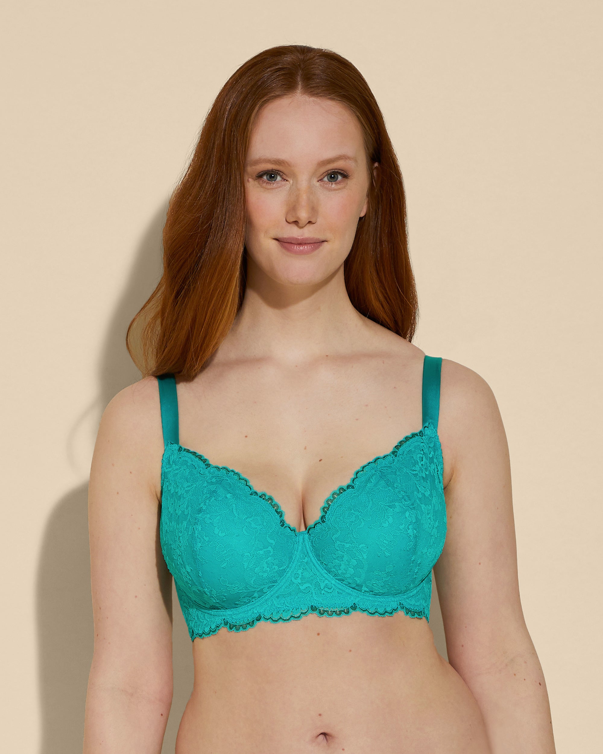Verte Soutien-Gorge - Courtney Soutien-Gorge À Armatures