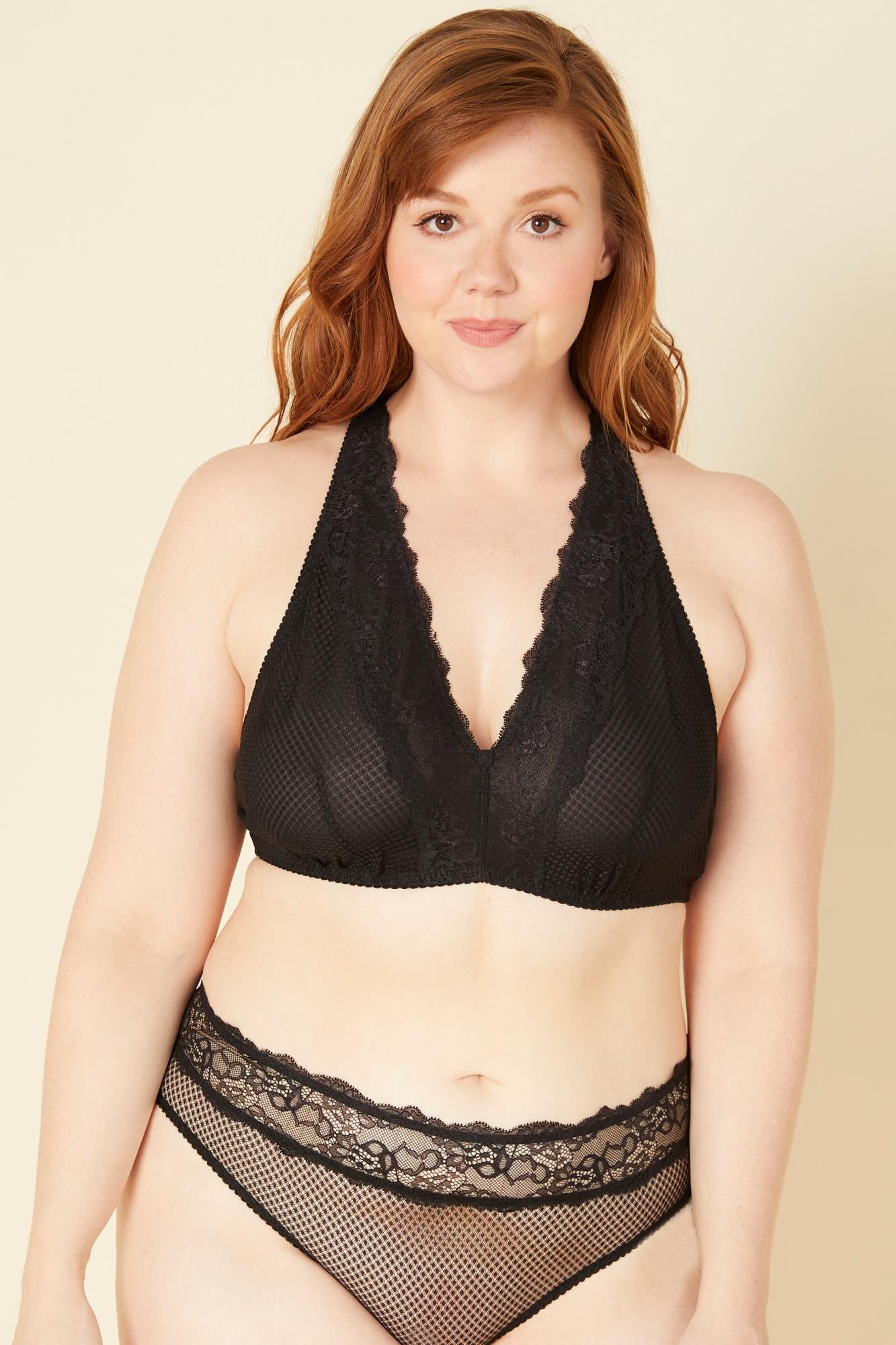 Black Bralette - Cosabella Amore Darling Extended Racerback Bralette