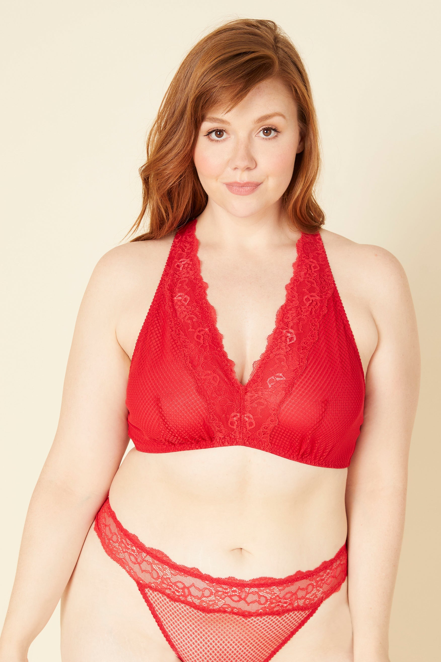 Roja Bralette - Cosabella Amore Darling Grandes Tailles - Bralette Con Espalda De Nadador