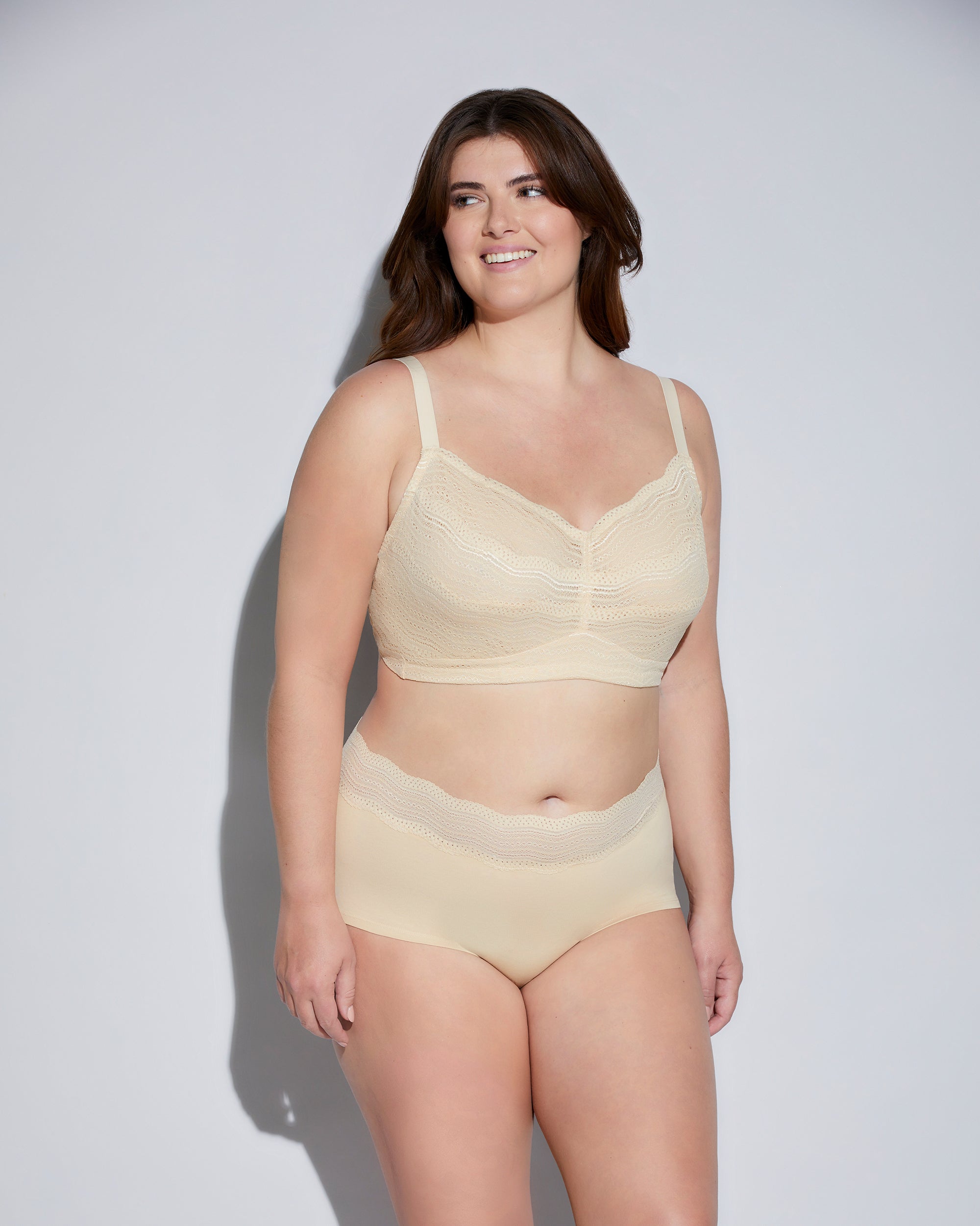 Beige Boyshort - Dolce Extended Boyshort