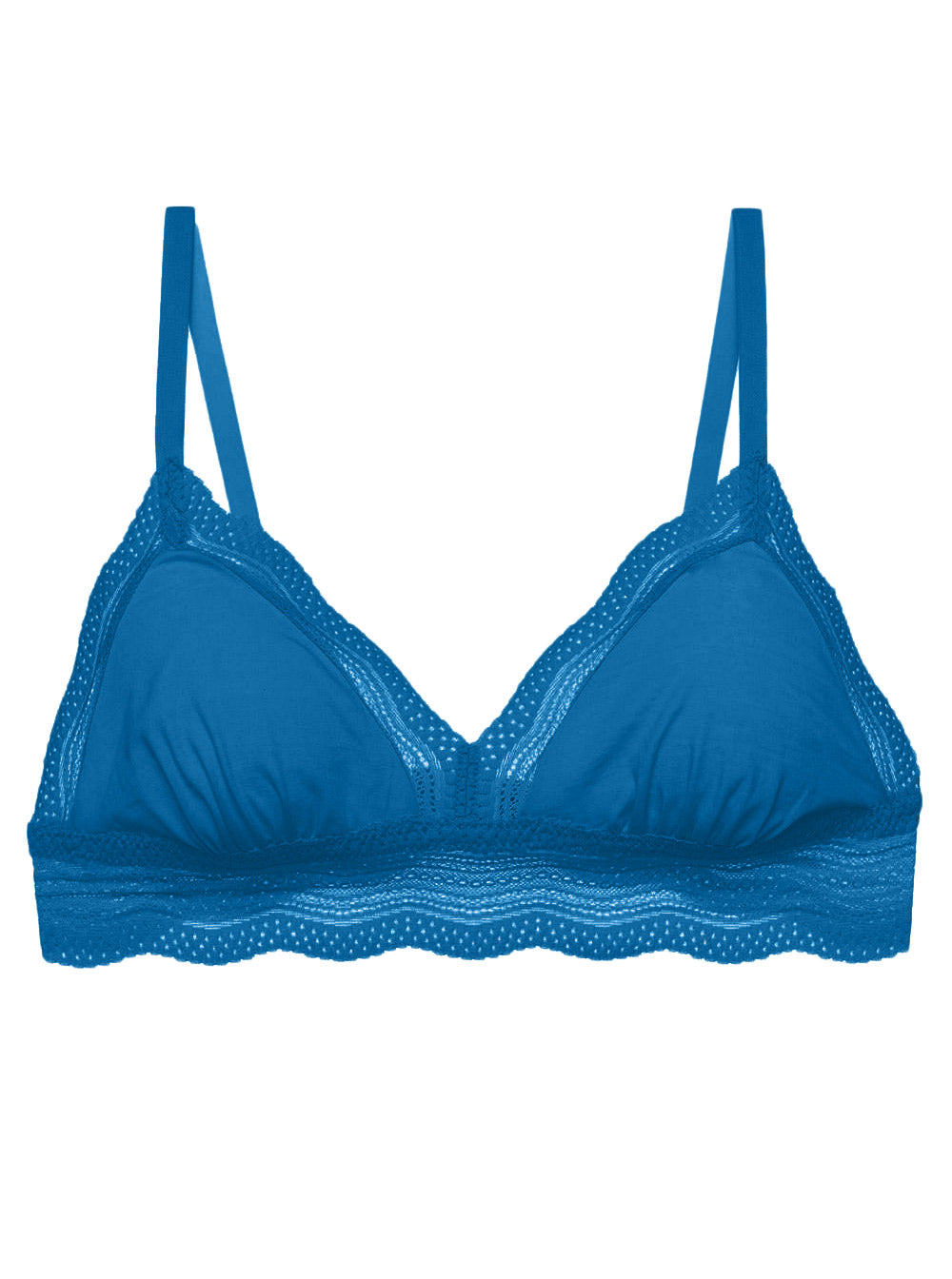 Blu Bralette - Dolce Dolce‚ - Reggiseno Con Coppa In Cotone Senza Imbottitura