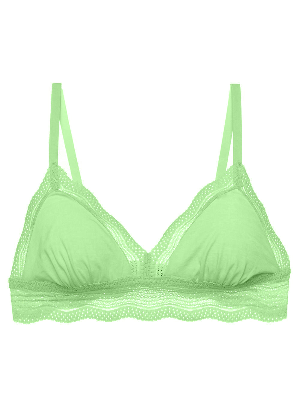 Verte Bralette - Dolce Dolce‚ - Soutien-Gorge Sans Armature - Coton