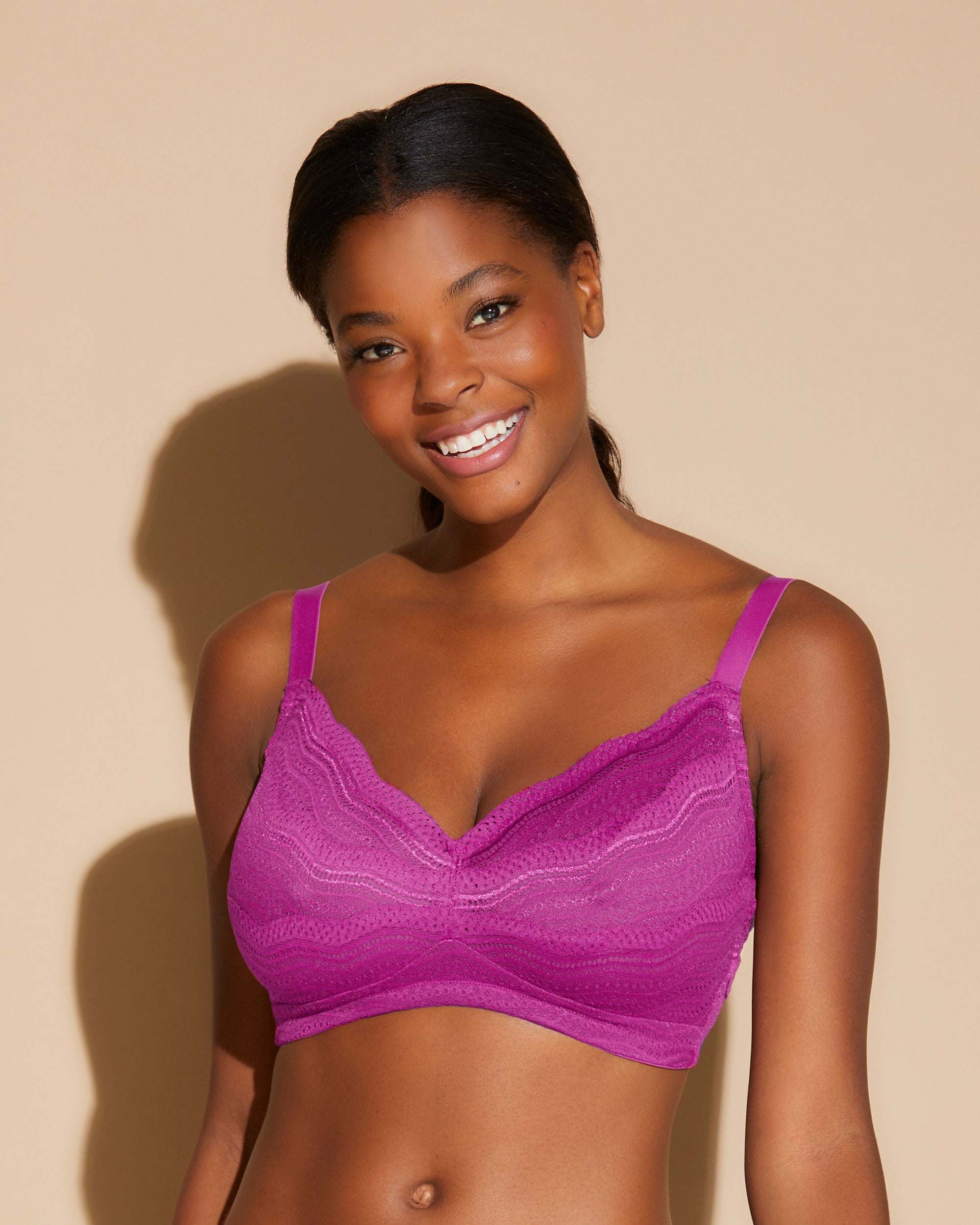 Pink Bralette - Dolce Curvy Bralette