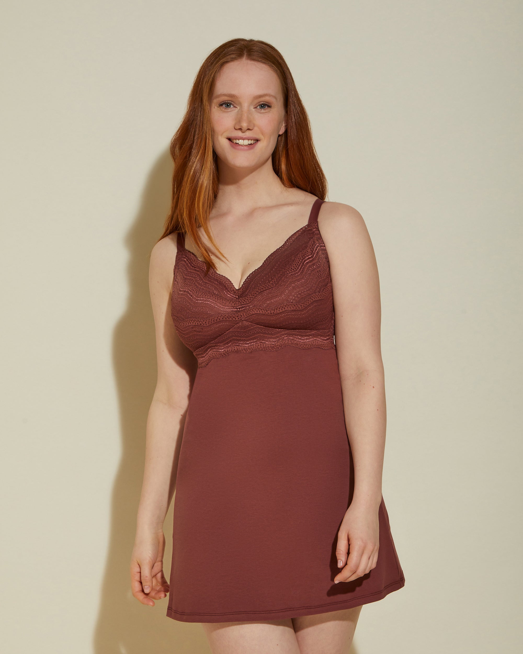 Braun Babydoll - Dolce Curvy Babydoll