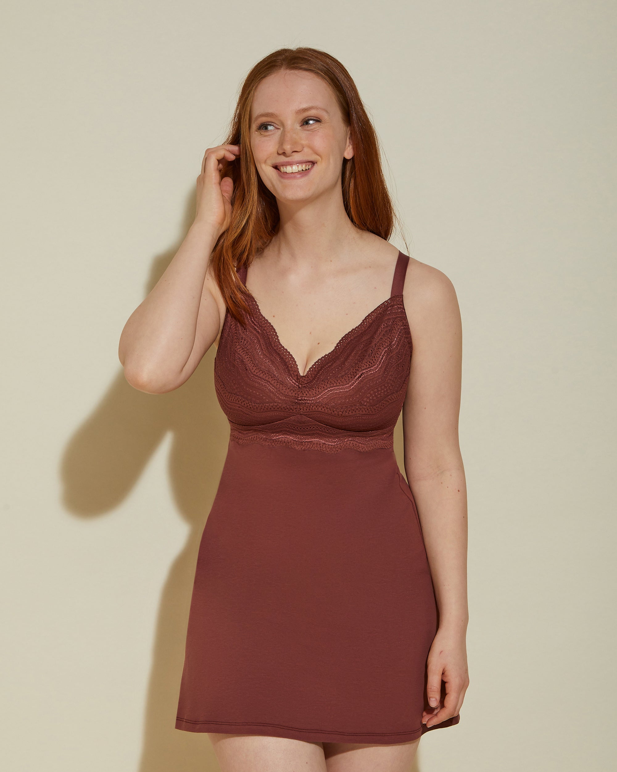 Braun Babydoll - Dolce Curvy Babydoll