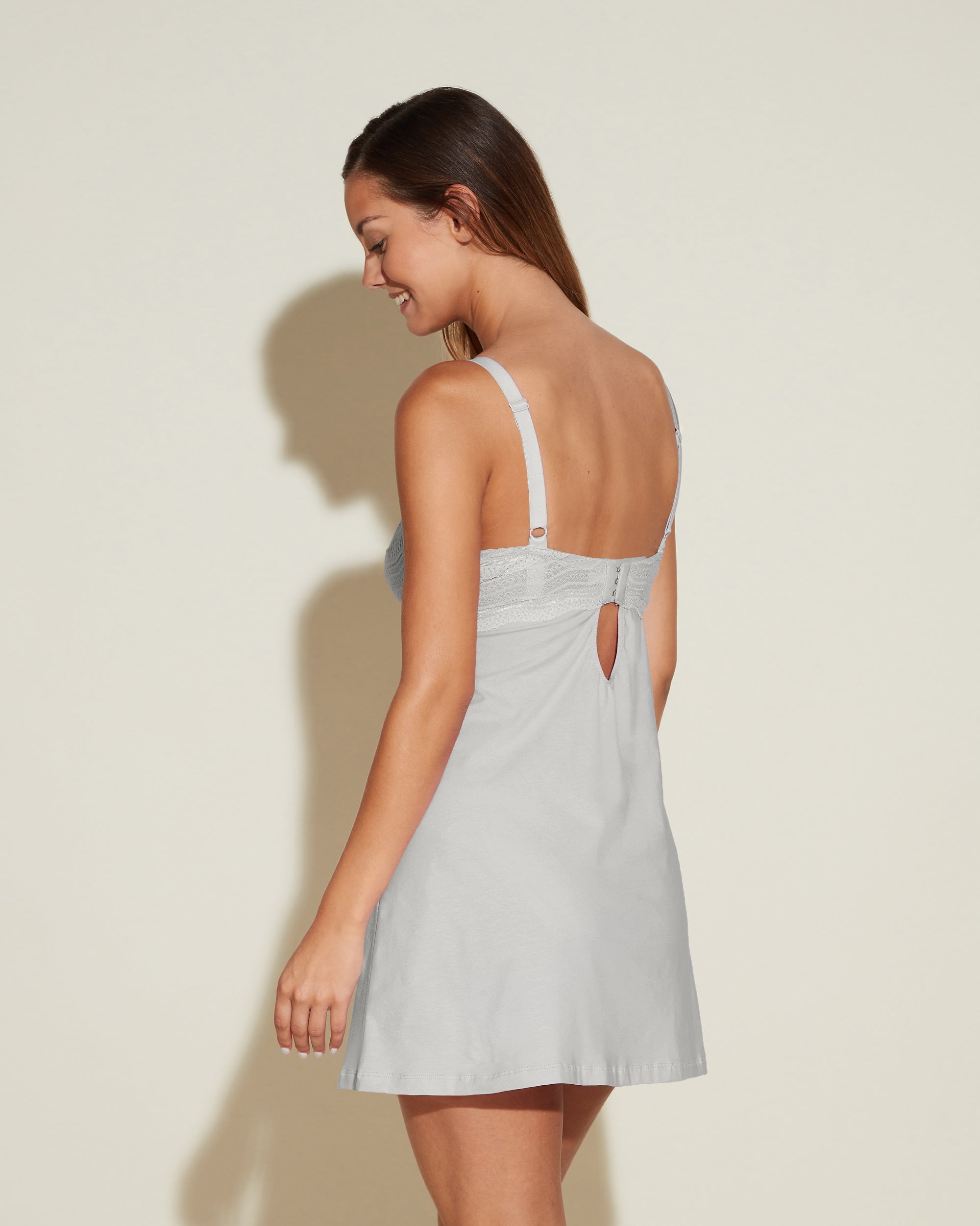 Gray Babydoll - Dolce Curvy Babydoll