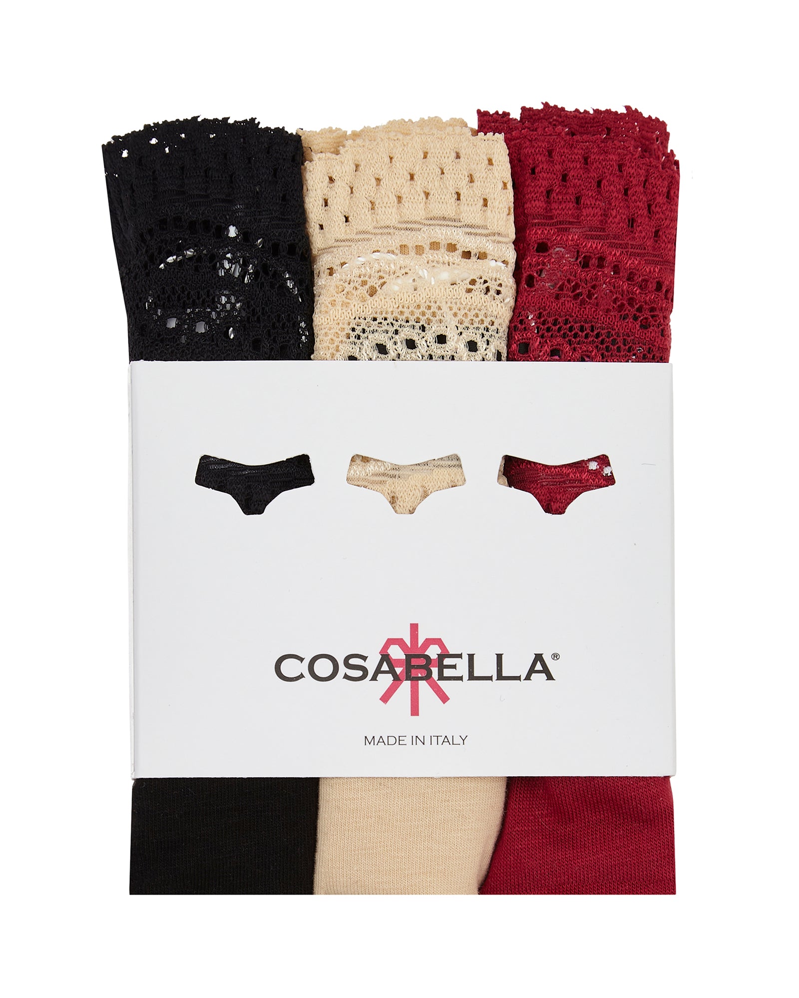 Multi Thong - Dolce Thong - 3 Pack Set