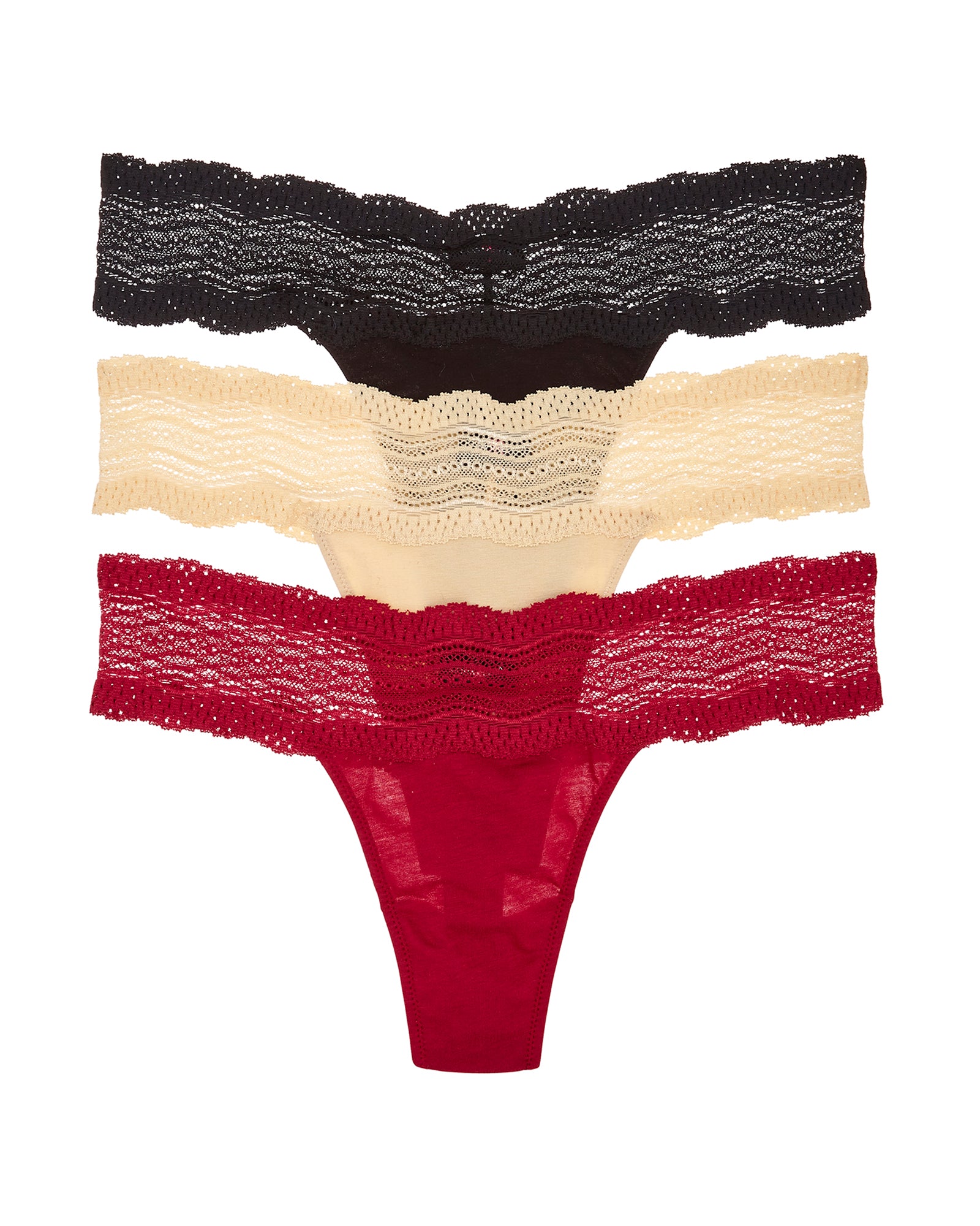 Multi Thong - Dolce Thong - 3 Pack Set