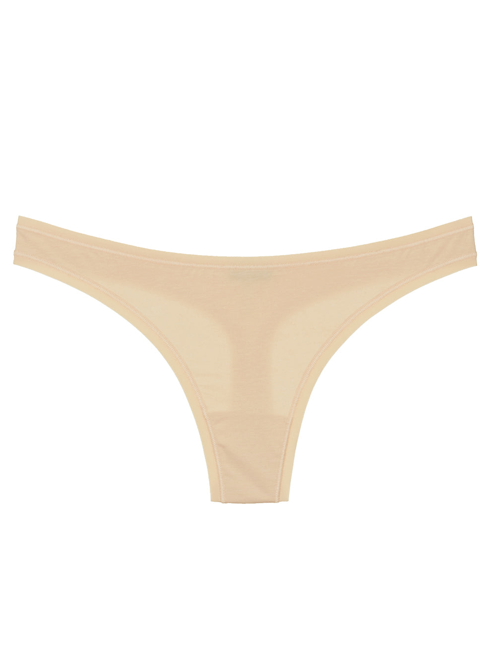 Beige String - Everday Cotton Thong