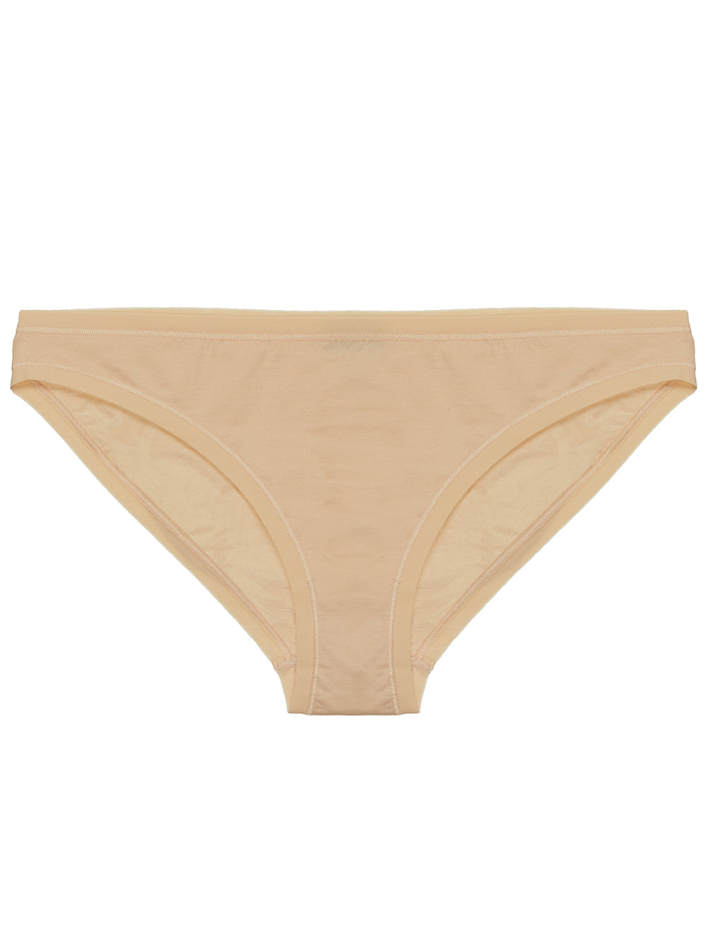 Beige Thong - Everday Cotton Bikini