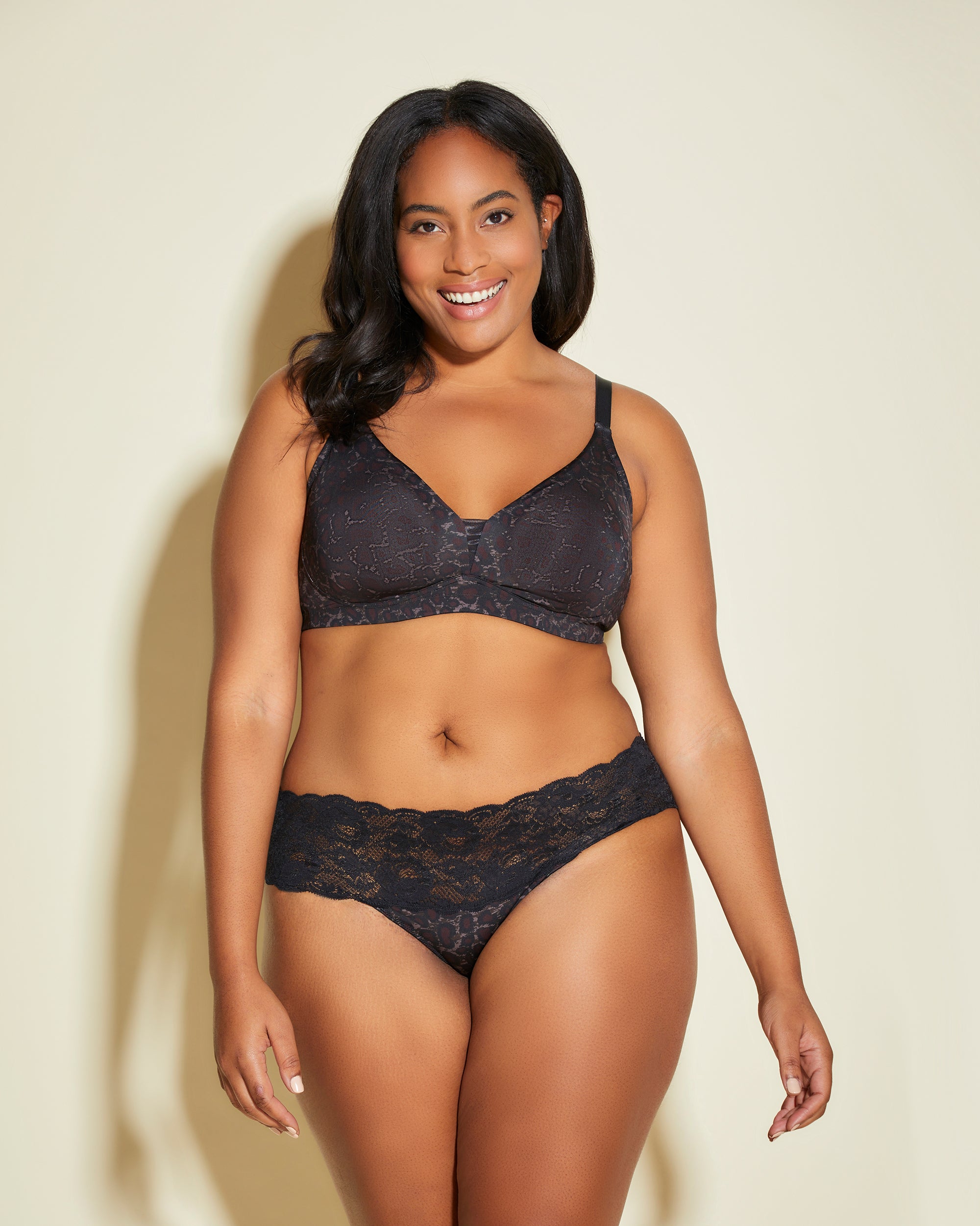 Negro Bralette - Evolution Printed Bralette