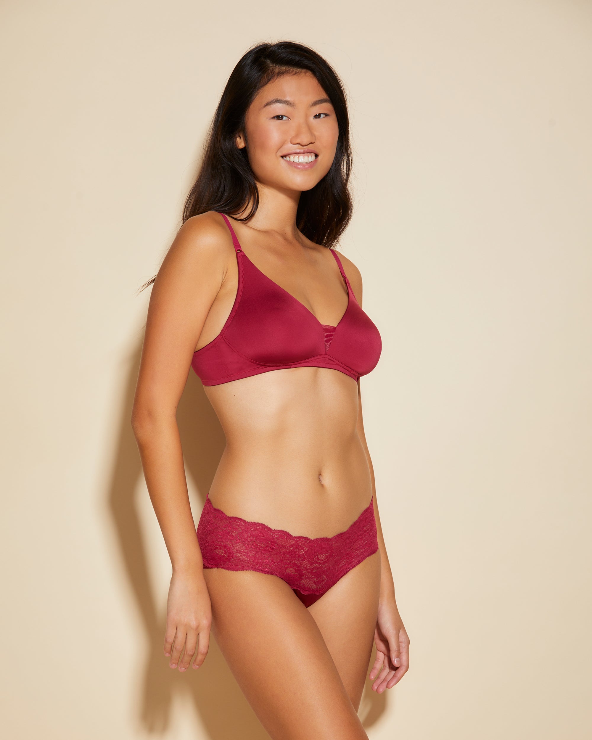 Rouge Culotte Style Bikini - Evolution Shorty Comfie