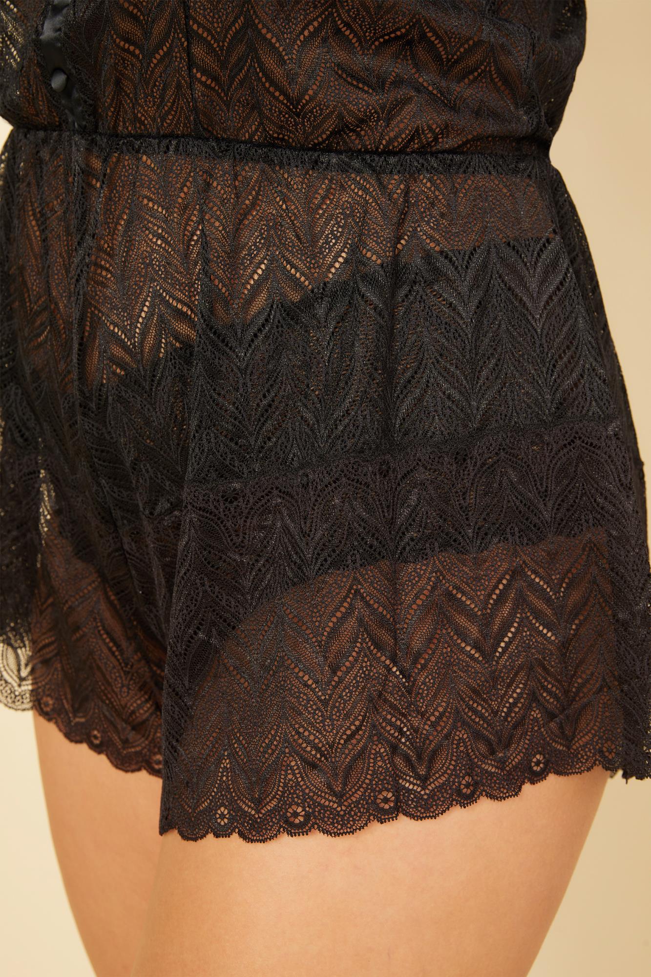 Black Teddy - Ferrara Ext Extended Bodysuit