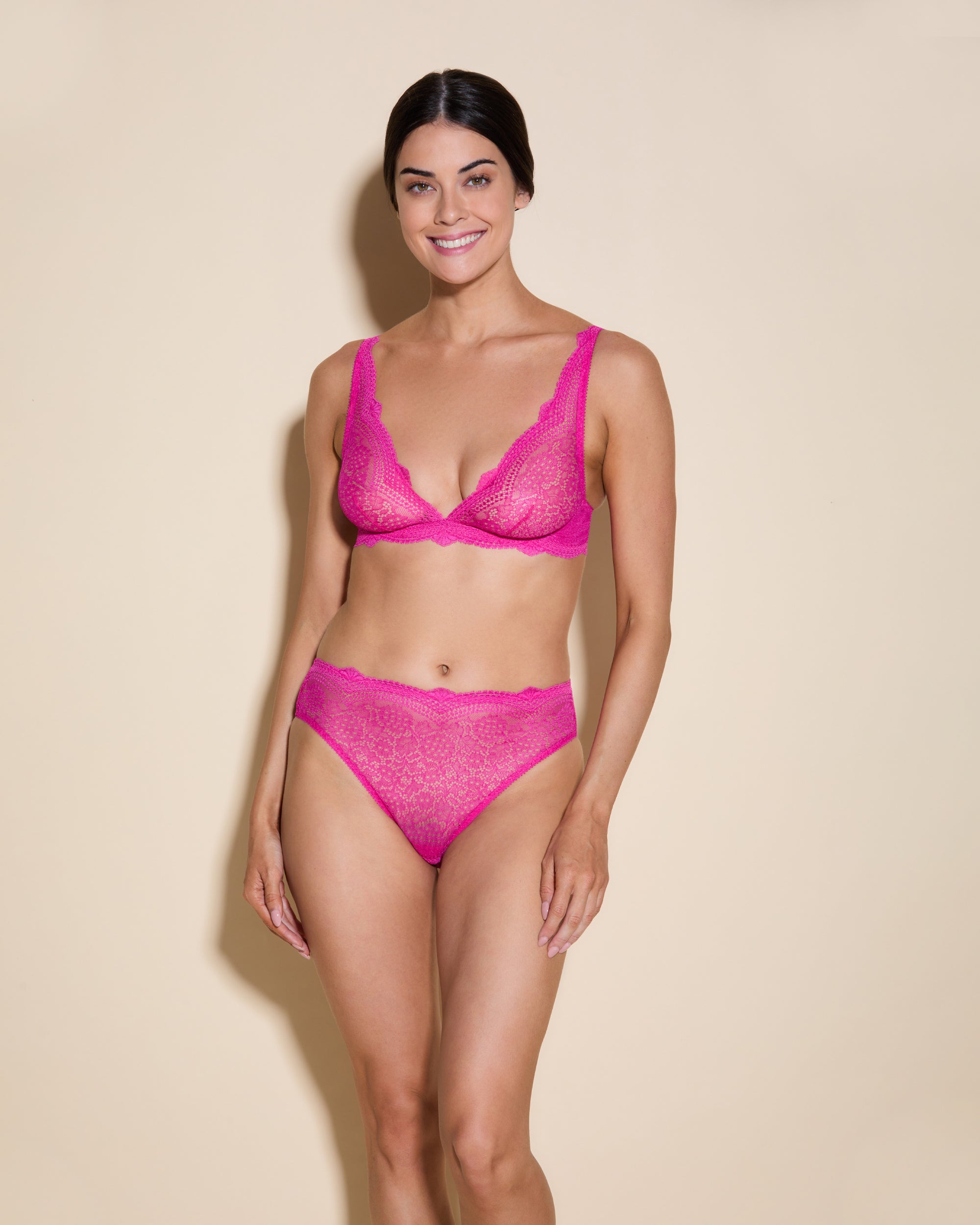 Rot Slip - Forte Hochgeschnittener Bikini