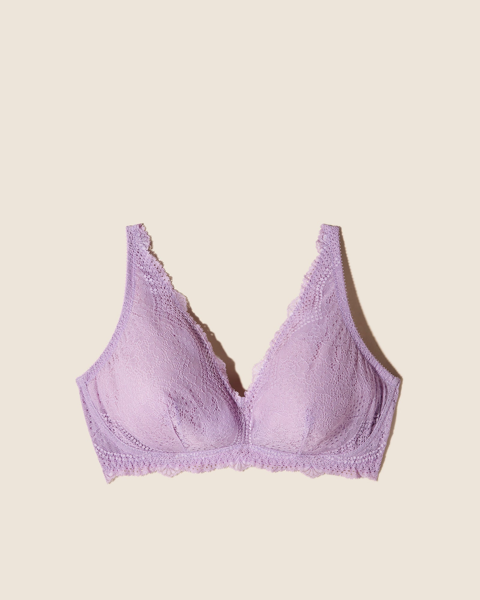 Púrpura Bralette - Forte Bralette Tipo Top Curvy