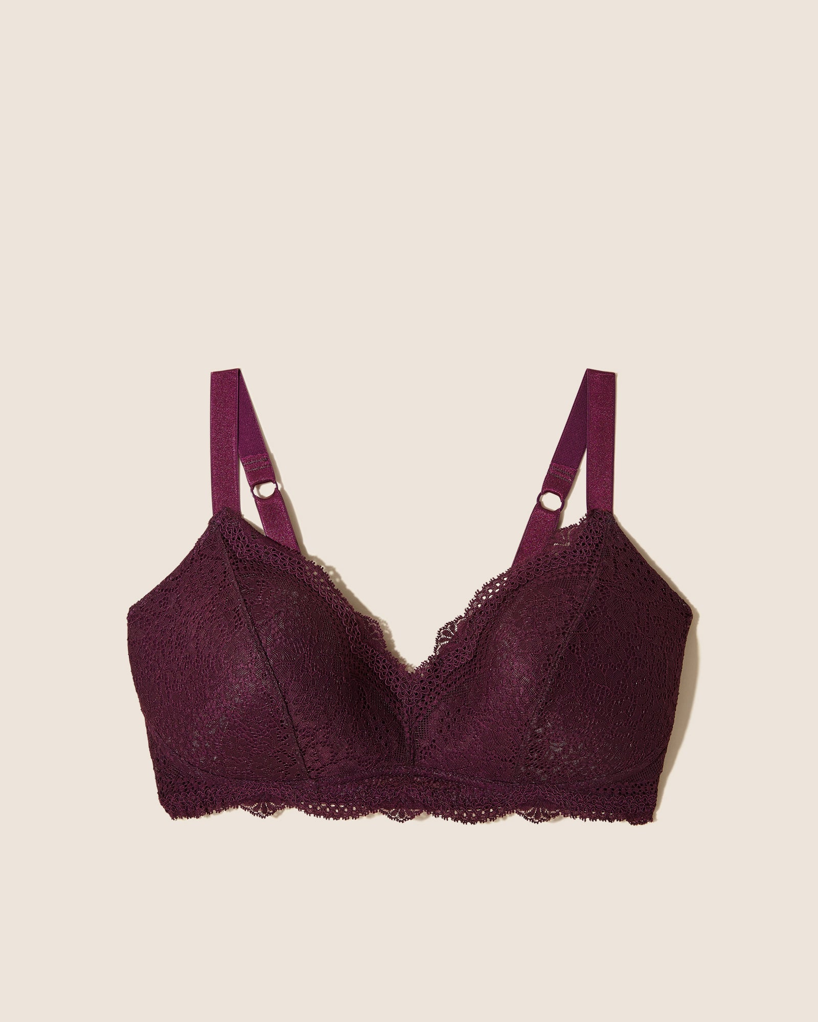 Rot Bralette - Forte Gepolsterte Bralette