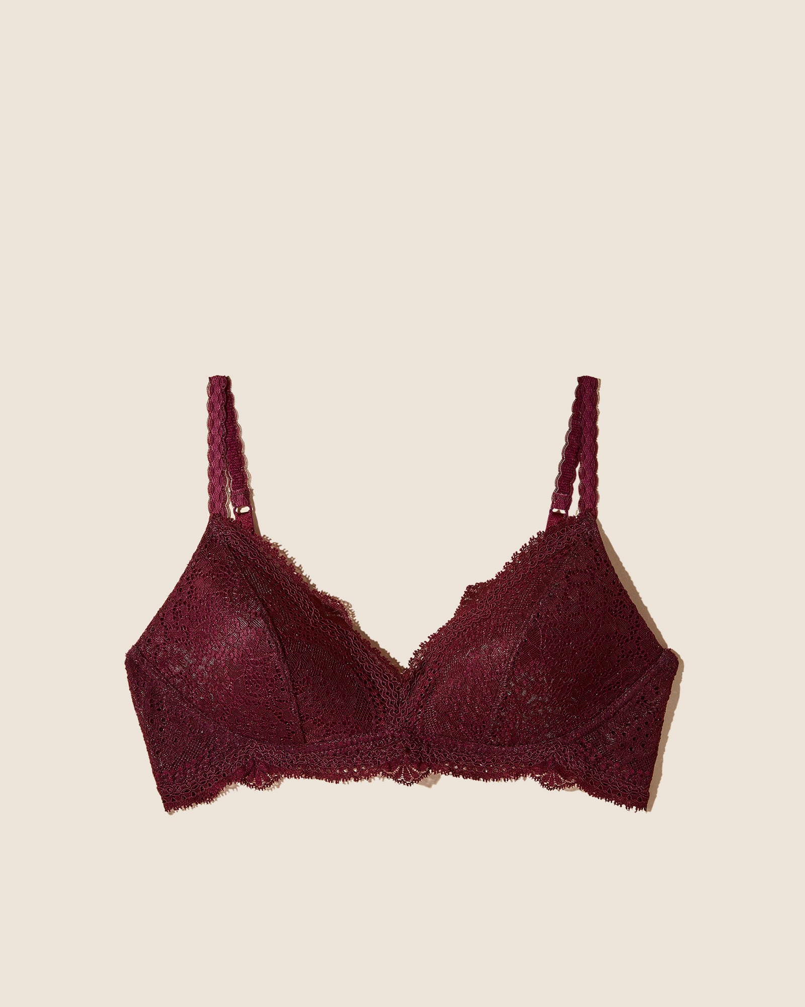 Rot Bralette - Forte Gepolsterte Bralette