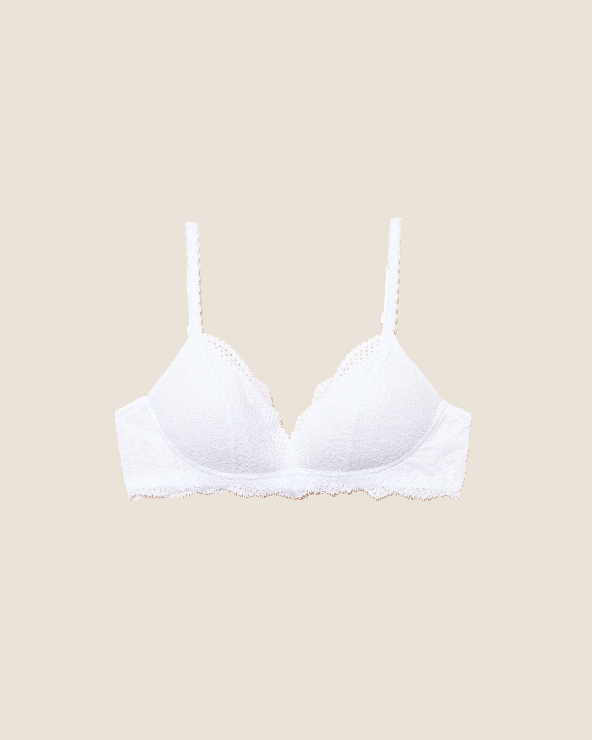 Blanca Bralette - Forte Sujetador Con Relleno