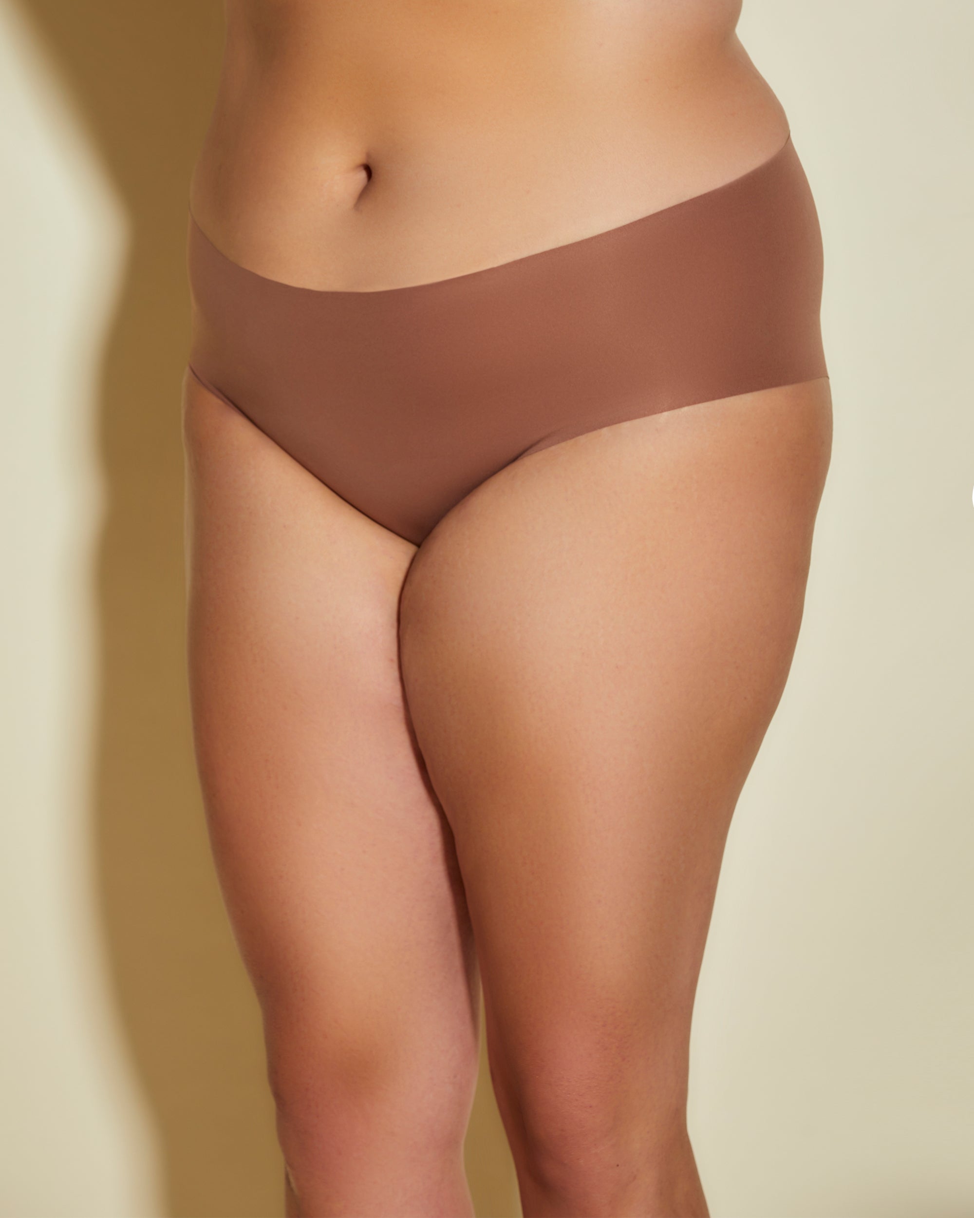 Marrone Culotte - Free Cut Micro Boxer Taglie Comode