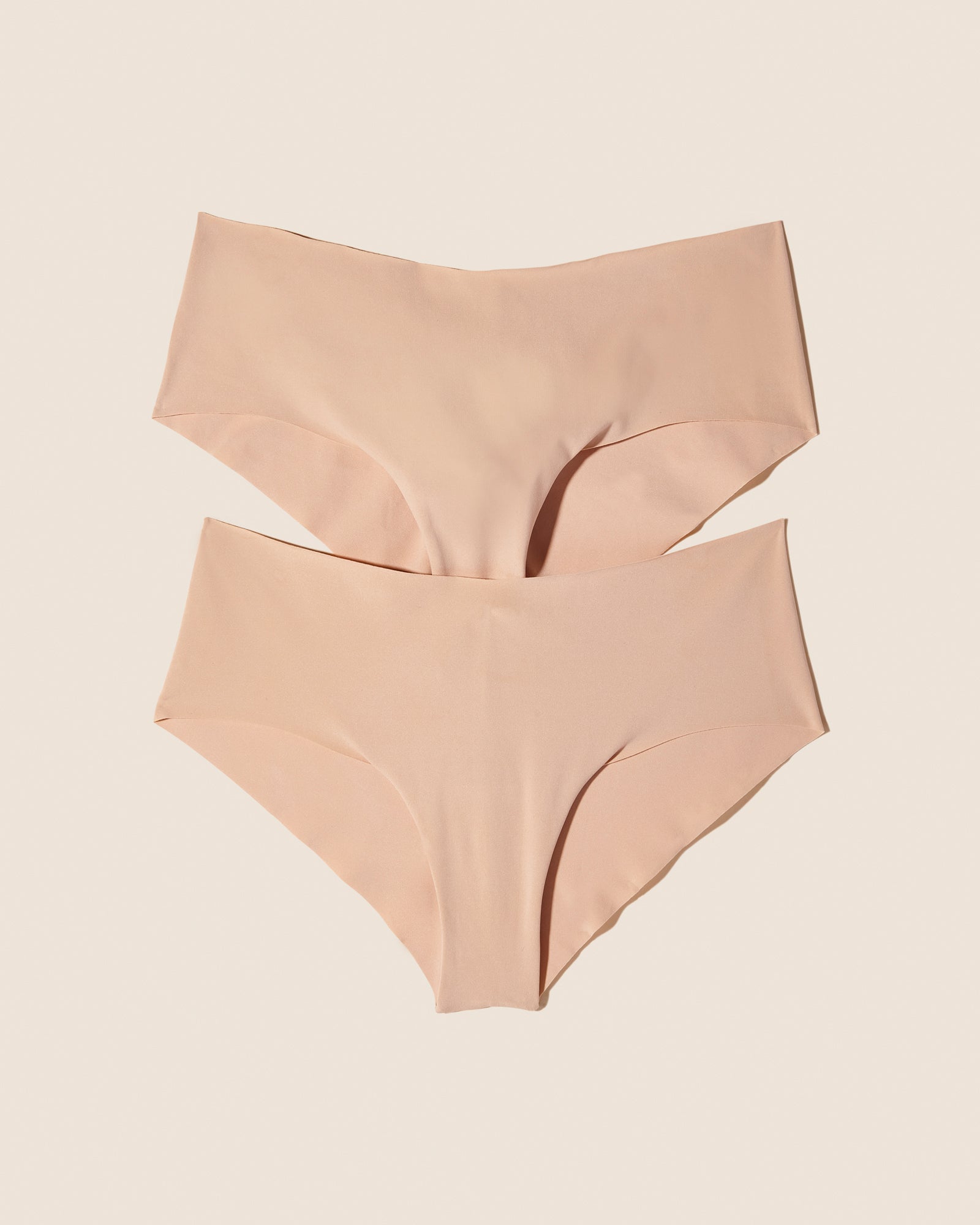 Beige Shorty - Free Cut Micro Lot De 2 Shorts