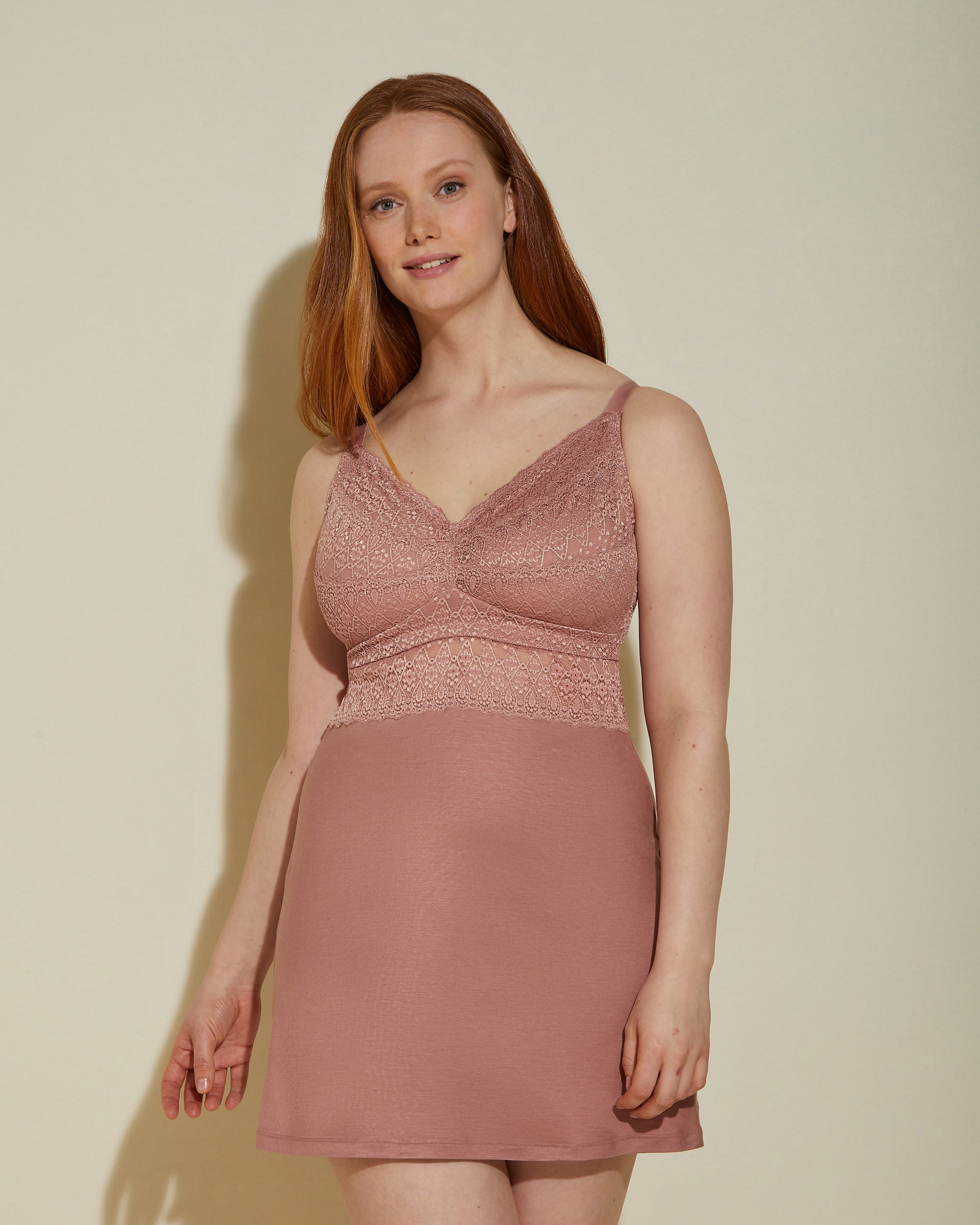 Pink Babydoll - Giulia Curvy Babydoll
