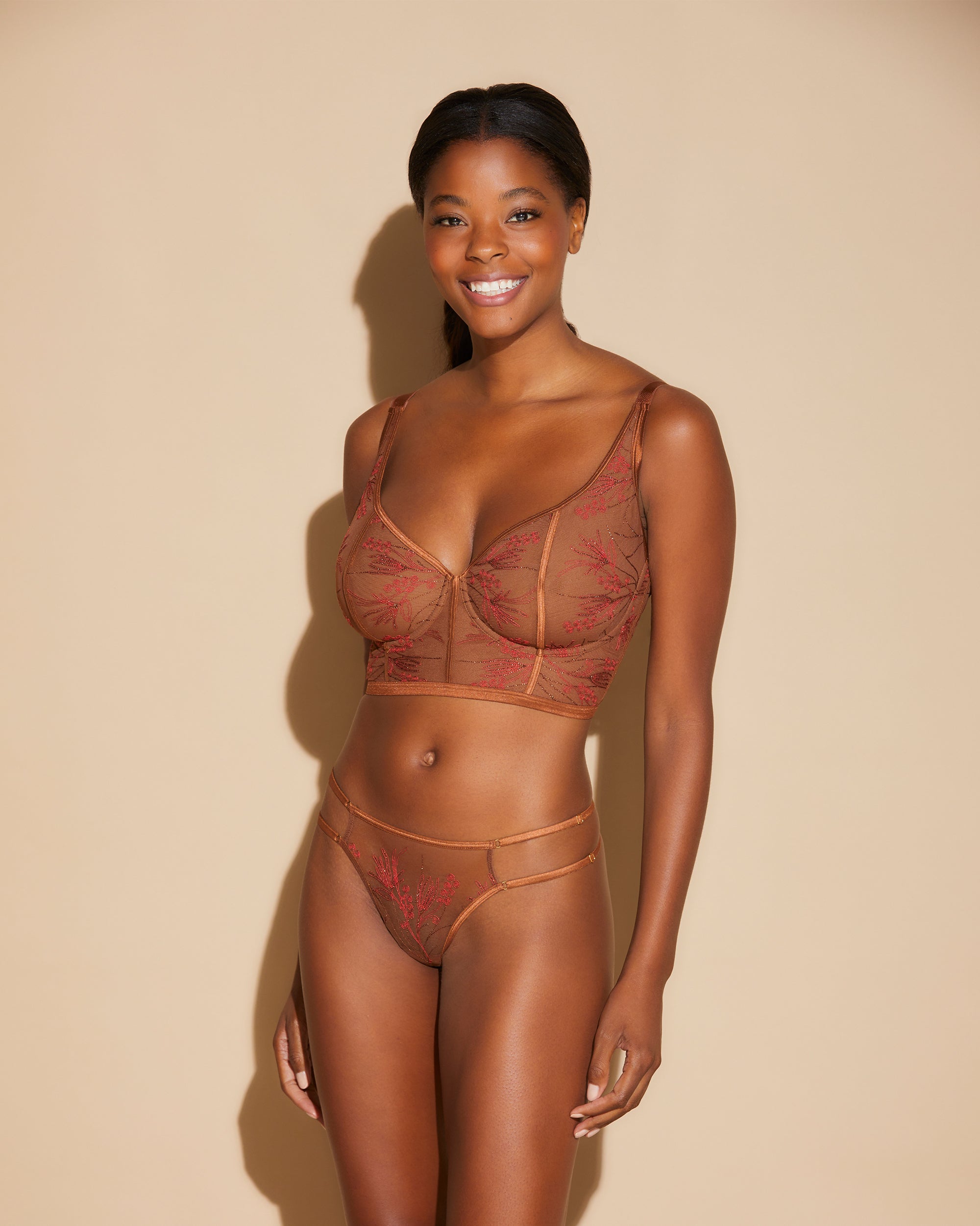 Braun Bralette - Kalahari Curvy Tall Triangel-Bralette