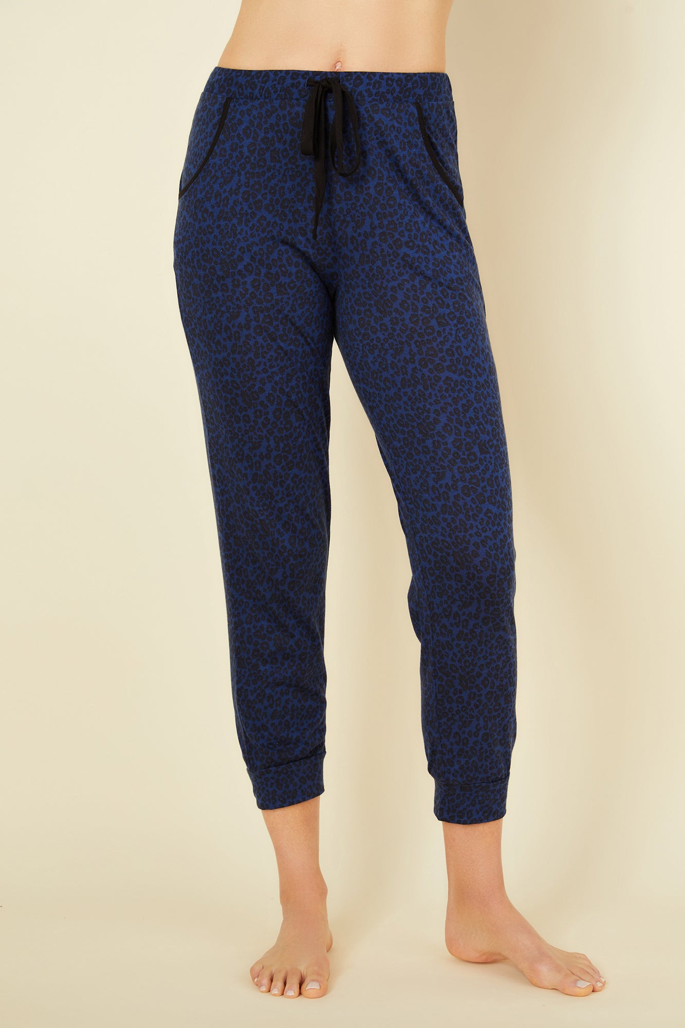 Azul Conjuntos - Kendall Camiseta Y Pantalones Joggers Estampados
