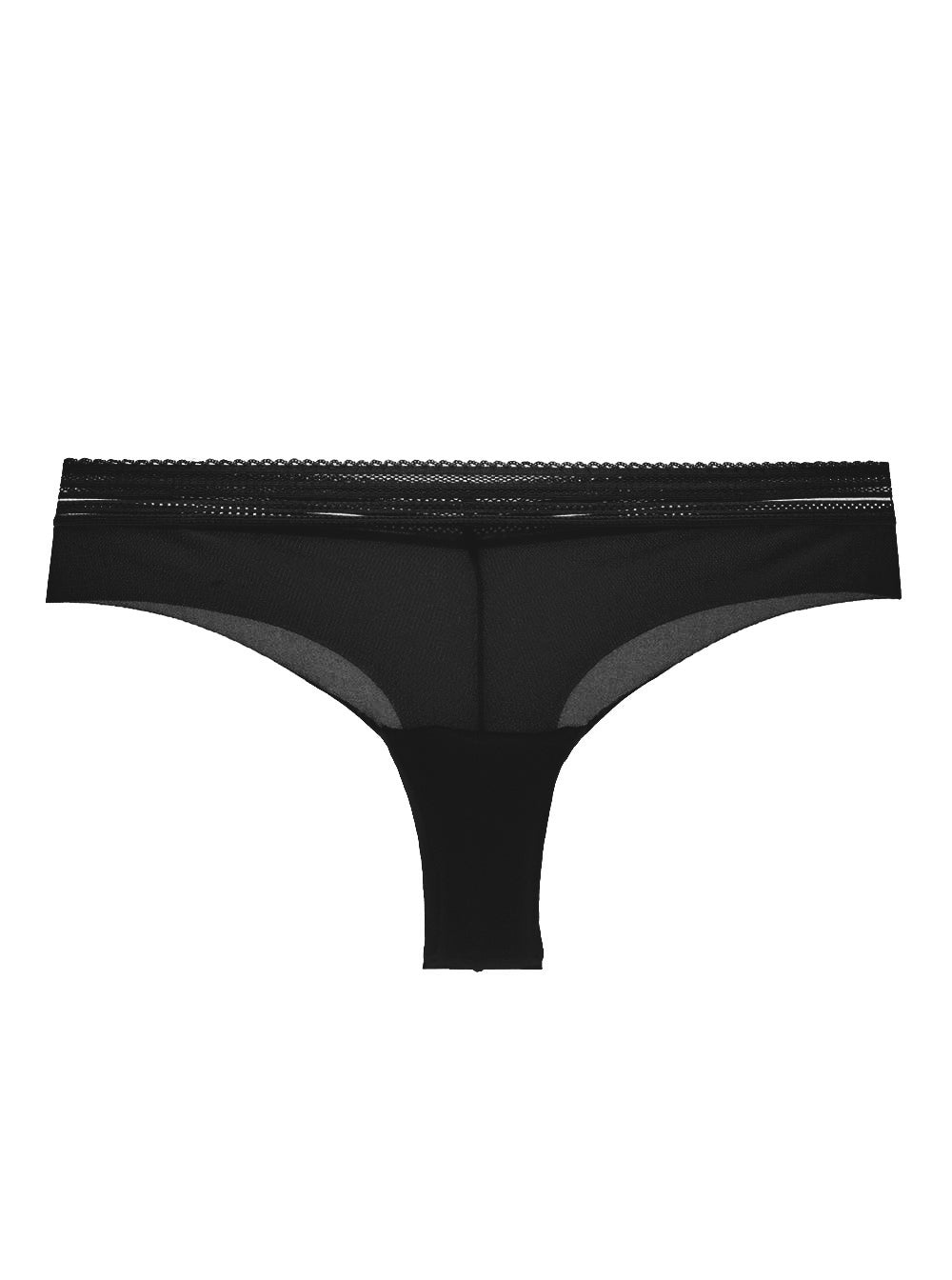 Noir String - Laced In Aire Lace In Aire - String Taille Basse