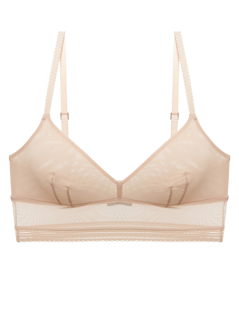 Braun Bralette - Laced In Aire Lace In Aire Longline-Bralette