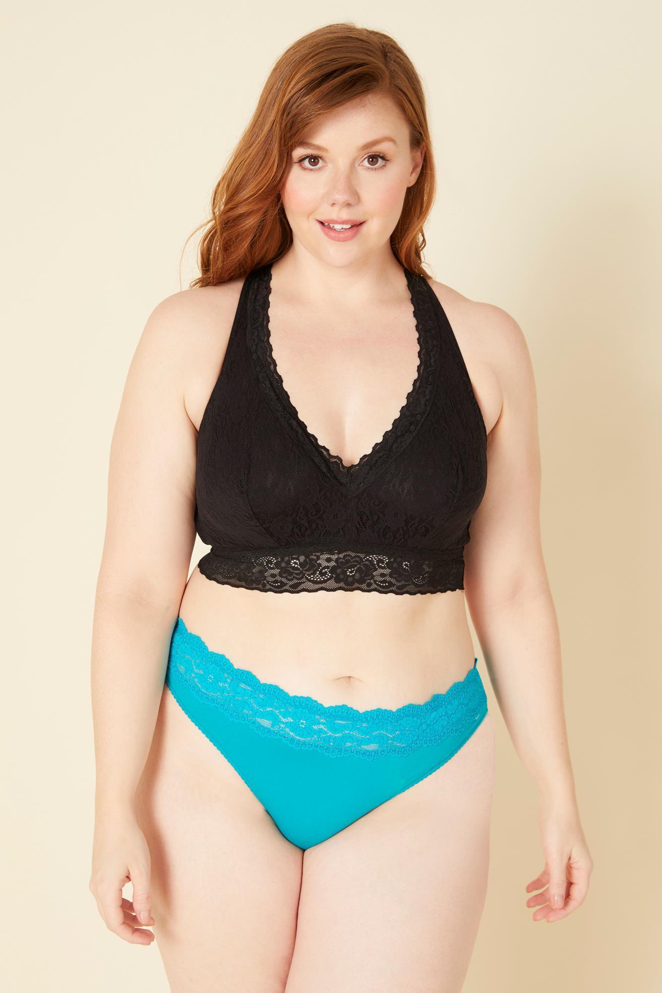 Verte Culotte Style Bikini - Cosabella Amore Love Culotte Style Bikini - Grande Taille