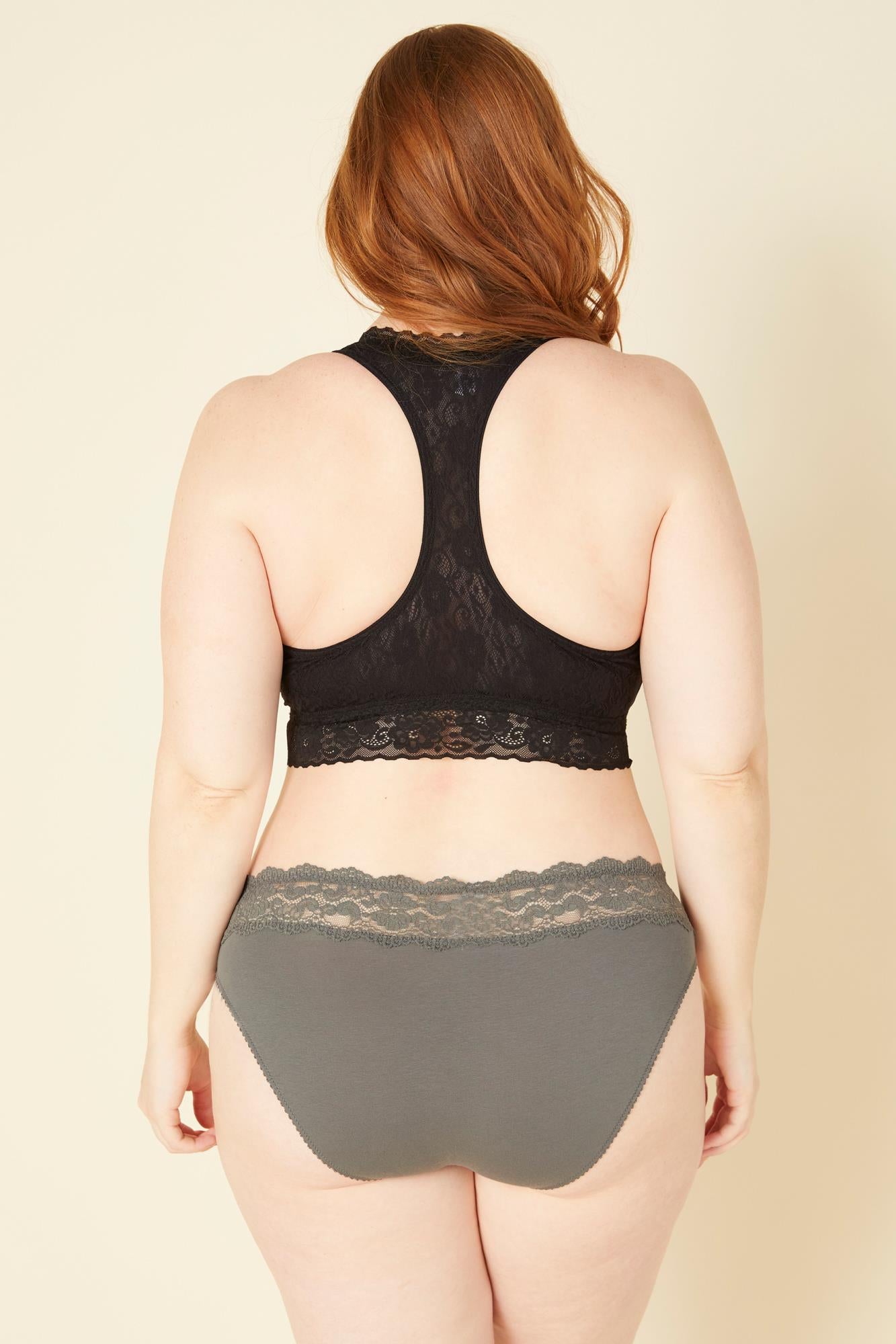 Grise Culotte Style Bikini - Cosabella Amore Love Culotte Style Bikini - Grande Taille