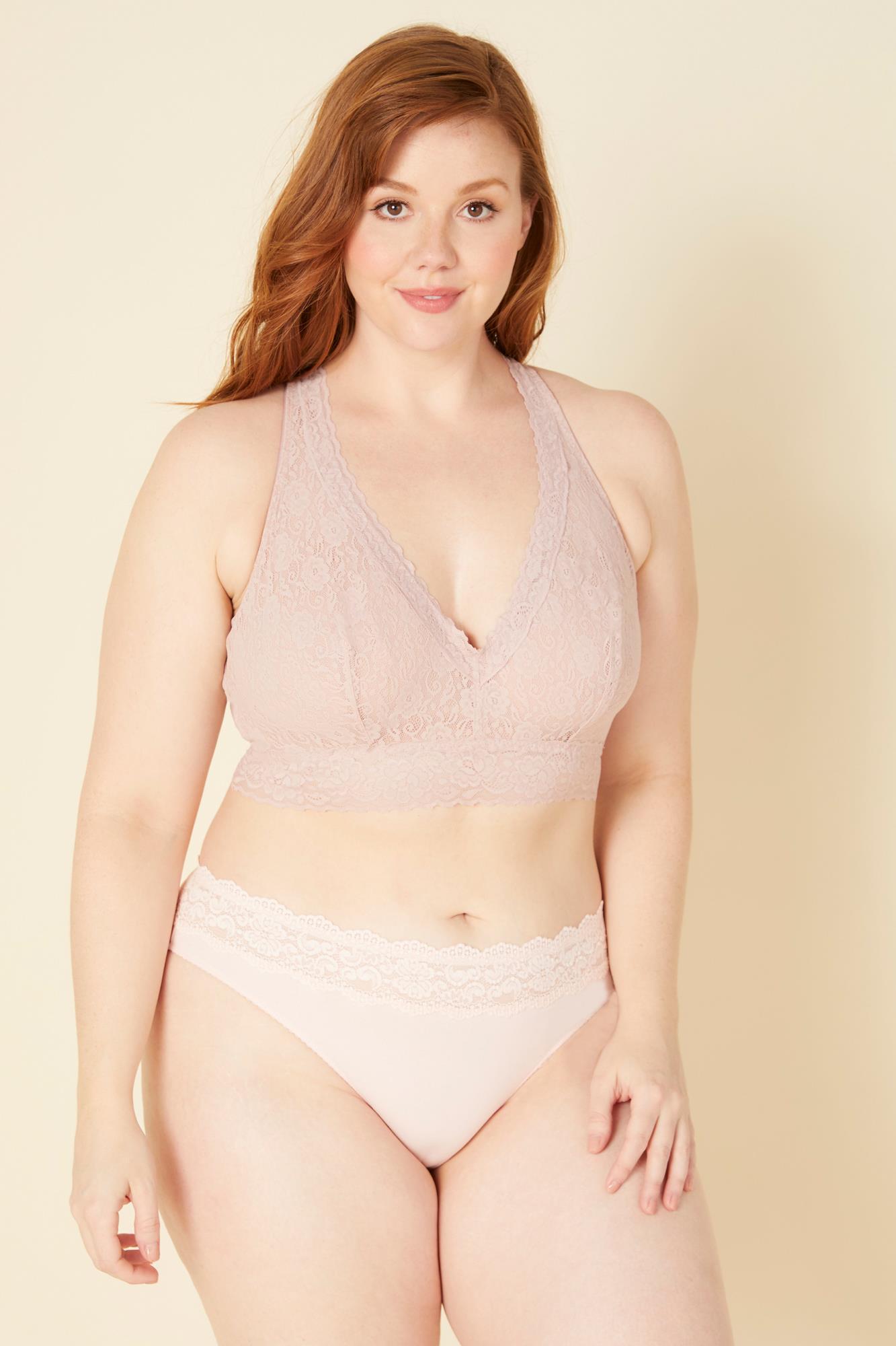 Rosada Braguitas Tipo Bikini - Cosabella Amore Love Grandes Tailles - Bikini