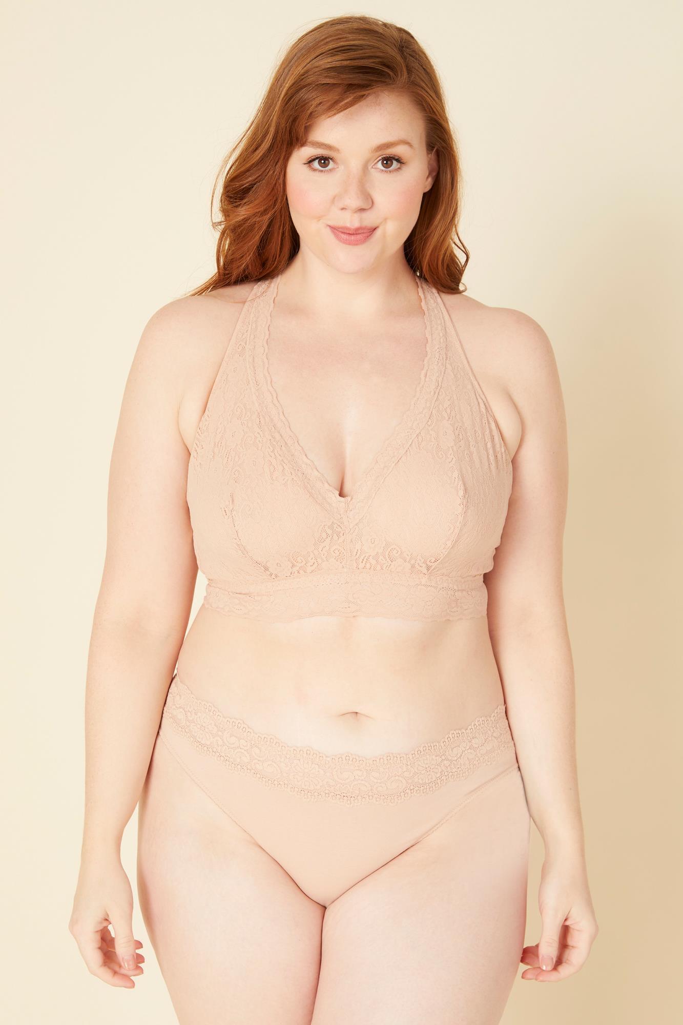 Marron Culotte Style Bikini - Cosabella Amore Love Culotte Style Bikini - Grande Taille