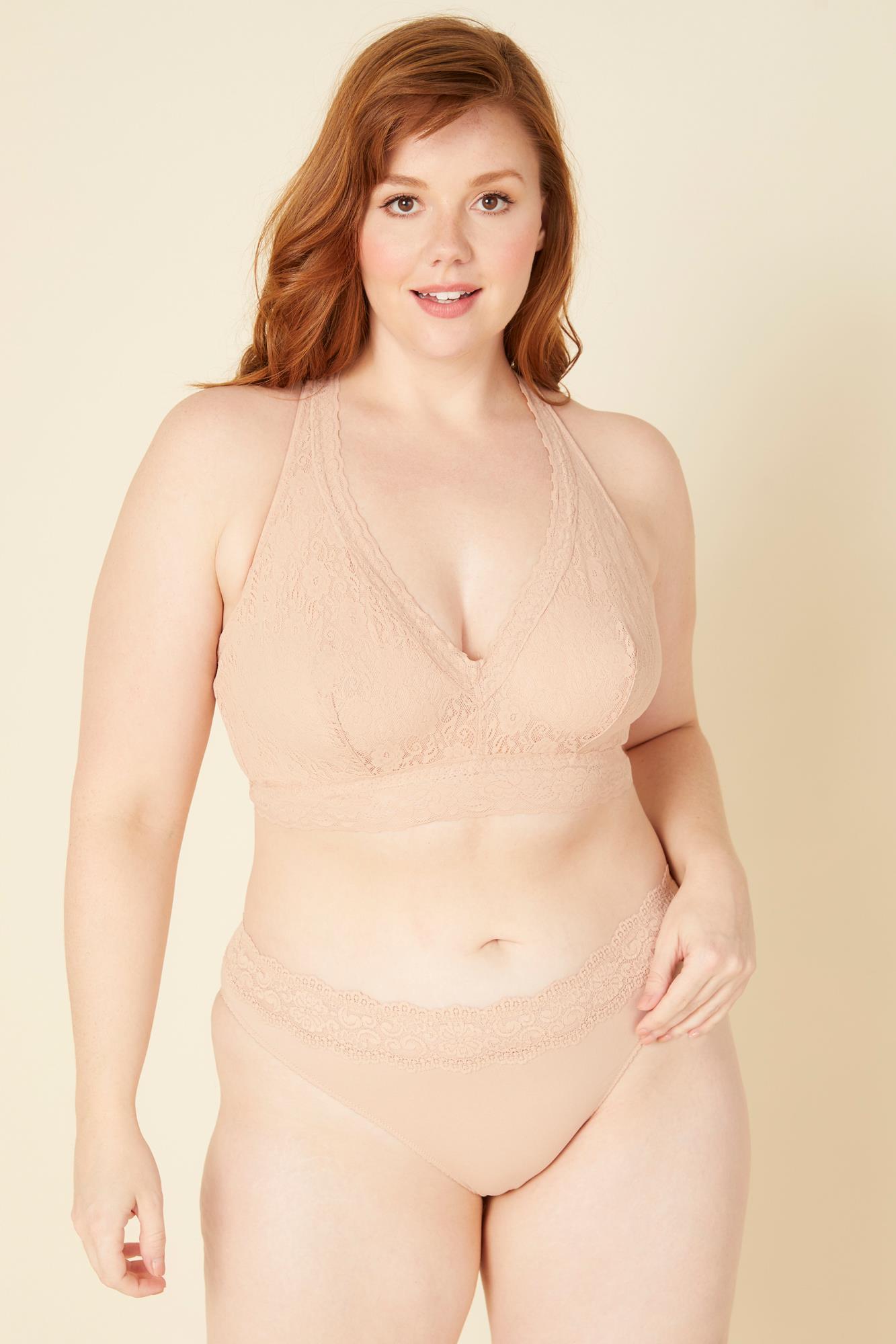 Marron Culotte Style Bikini - Cosabella Amore Love Culotte Style Bikini - Grande Taille