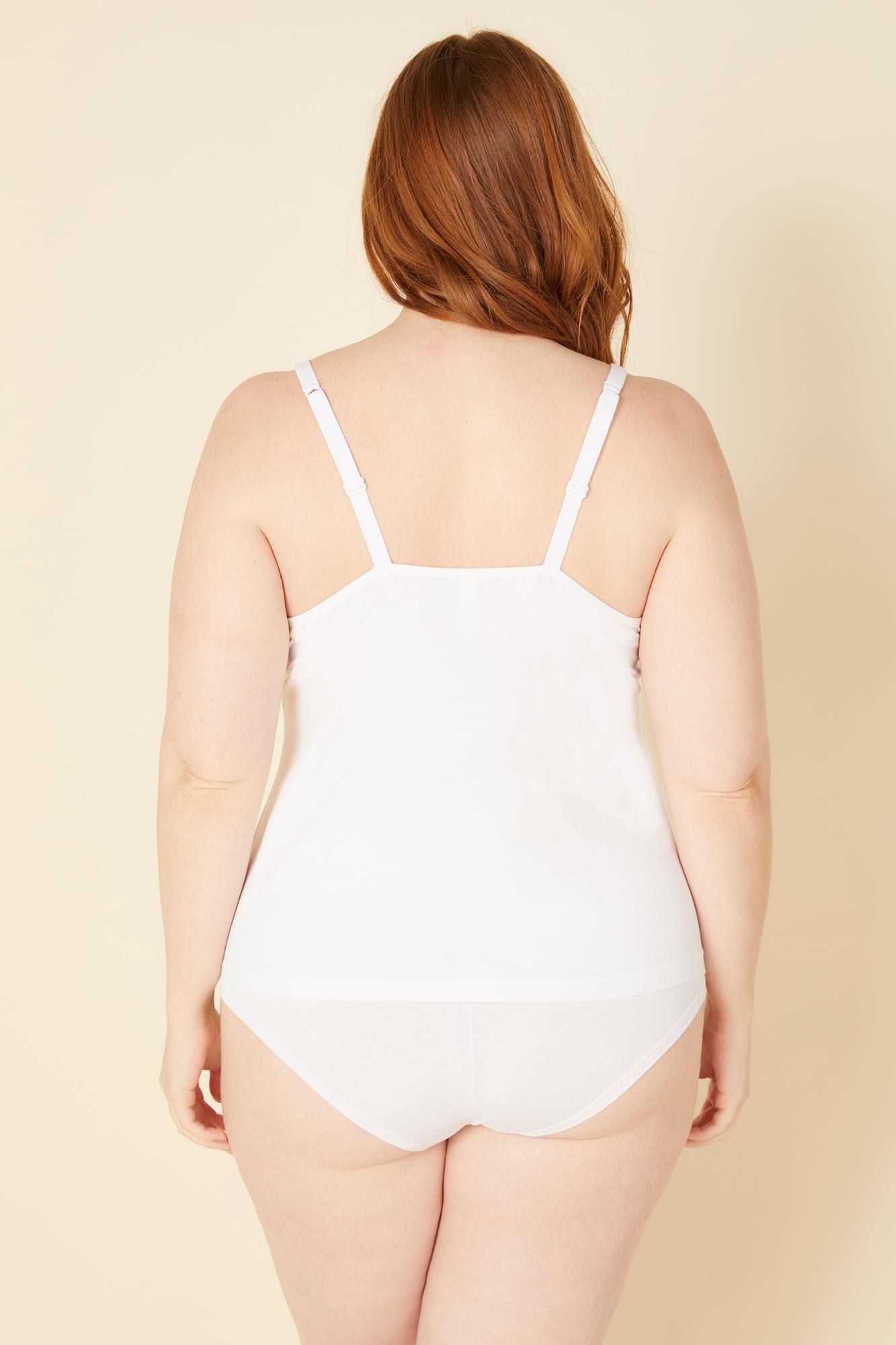 Blanc Débardeur - Cosabella Amore Love Débardeur  Grande Taille