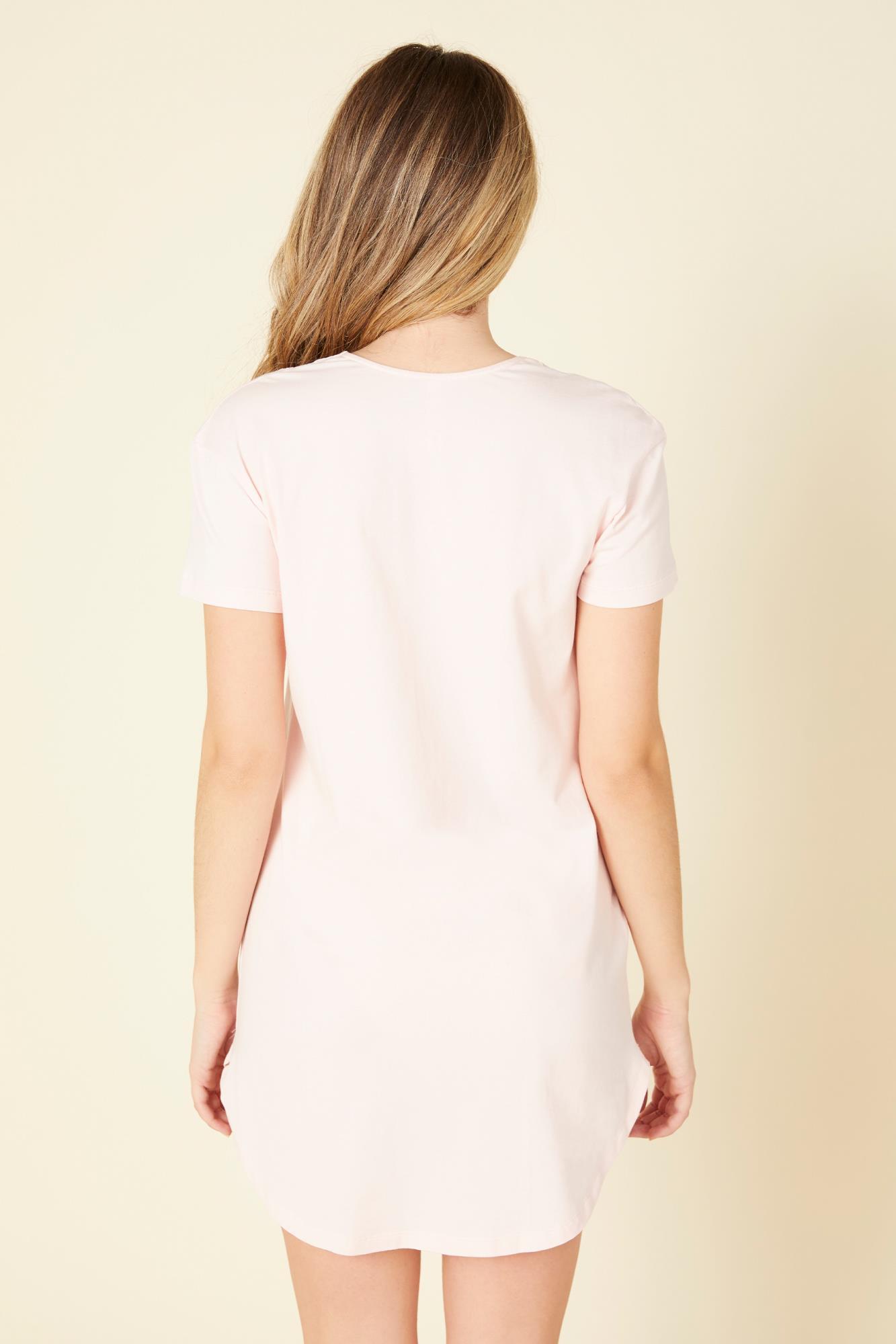 Rosa Maglie - Cosabella Amore Love Camicia Da Notte