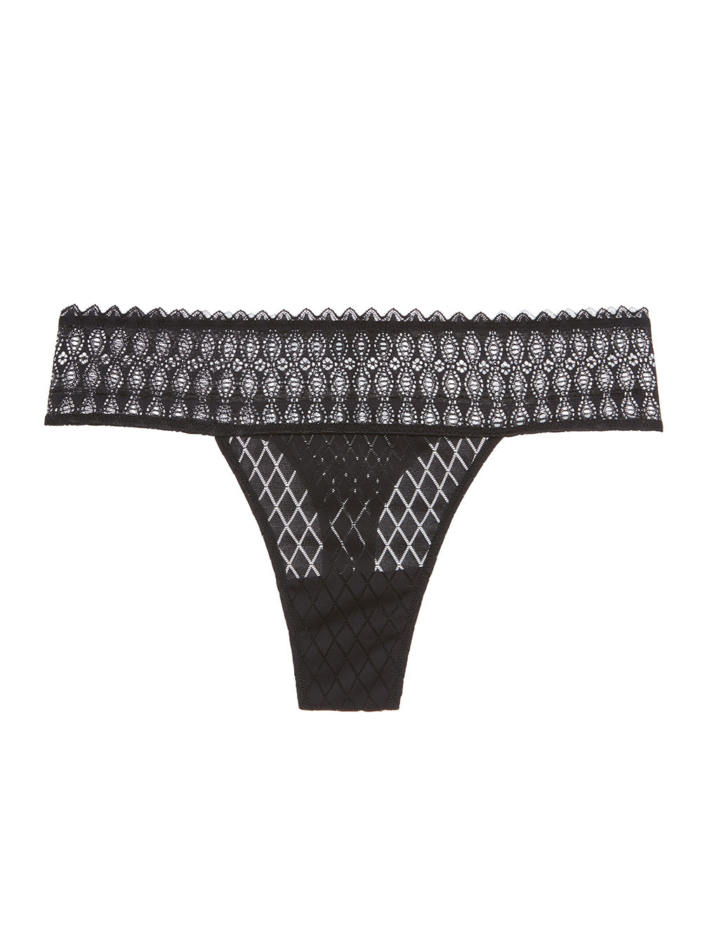 Noir String, Lunna String Taille Basse