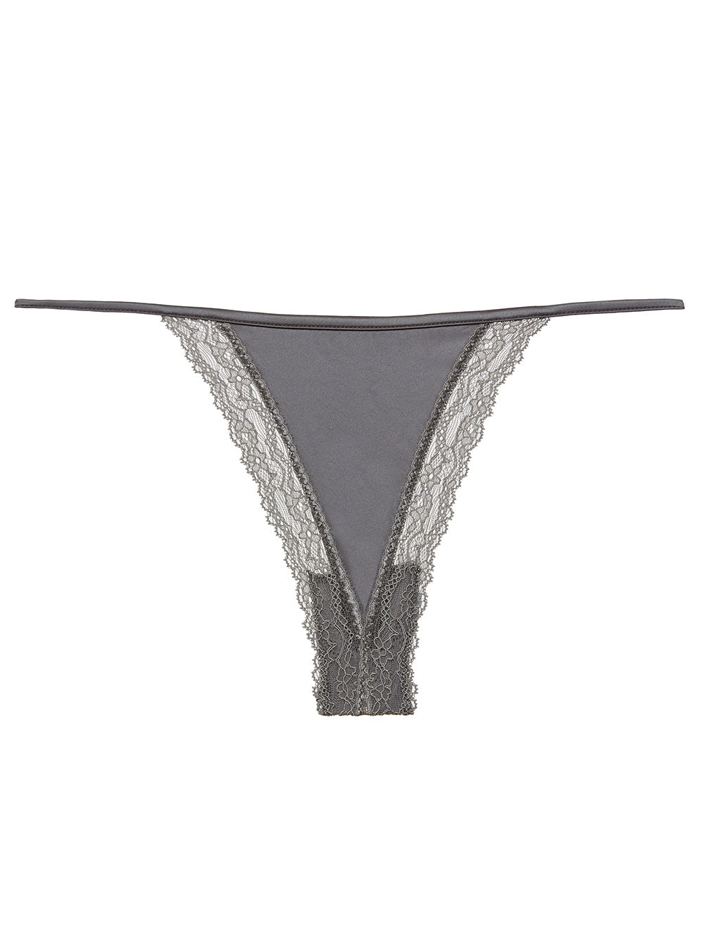 Gray G-String - Madeline String Thong