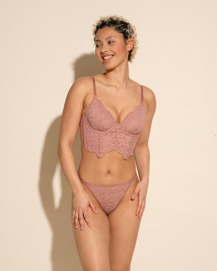 Grün Bh - Magnolia Longline BH Mit Bügeln