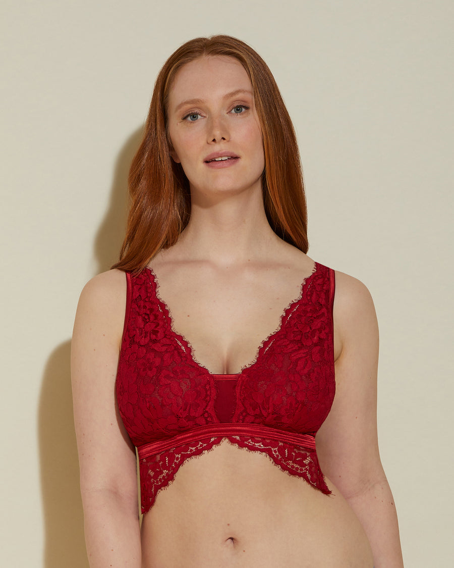 Rot Bralette - Magnolia Curvy Bralette