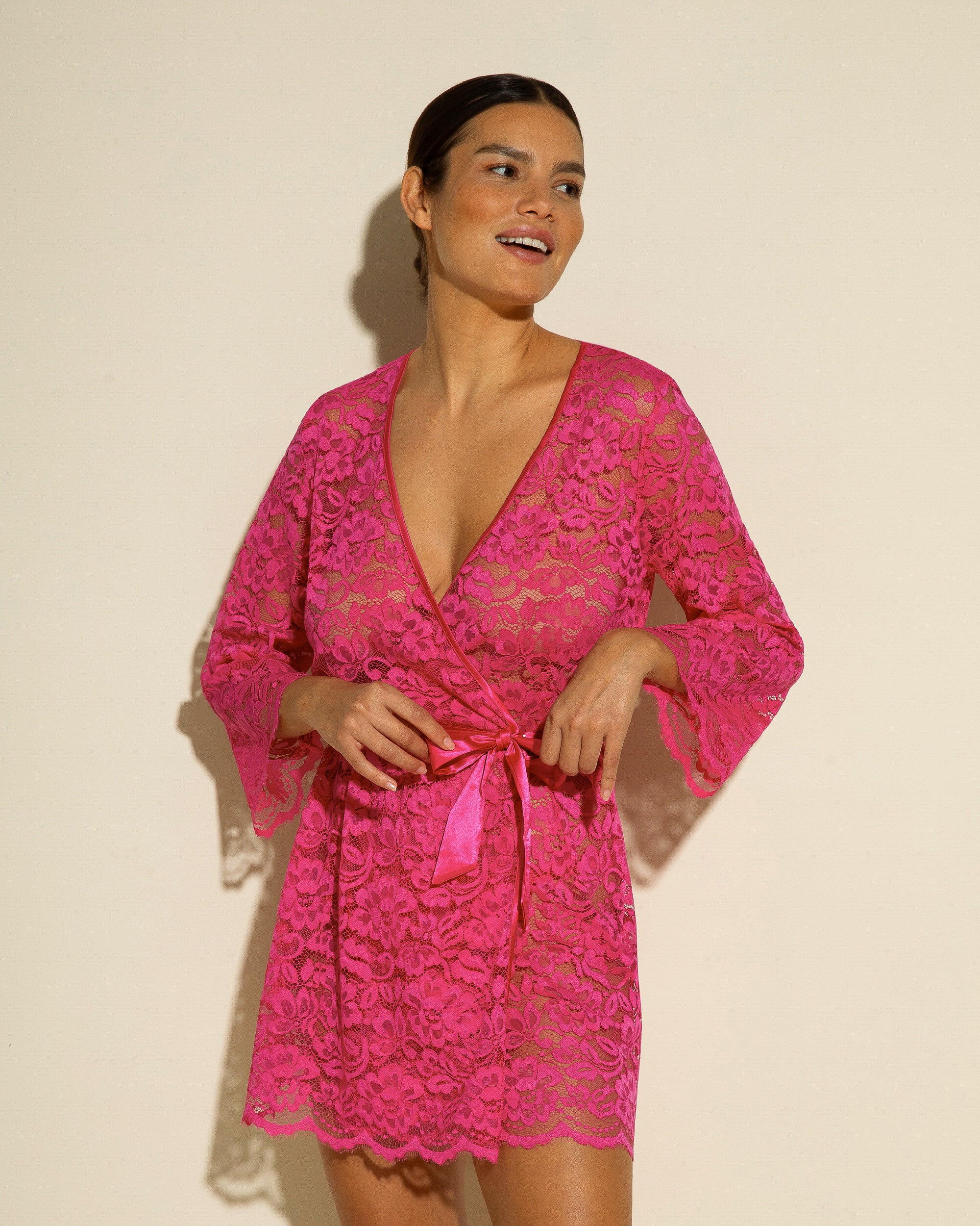 Rose Robe De Chambre - Magnolia Robe De Chambre