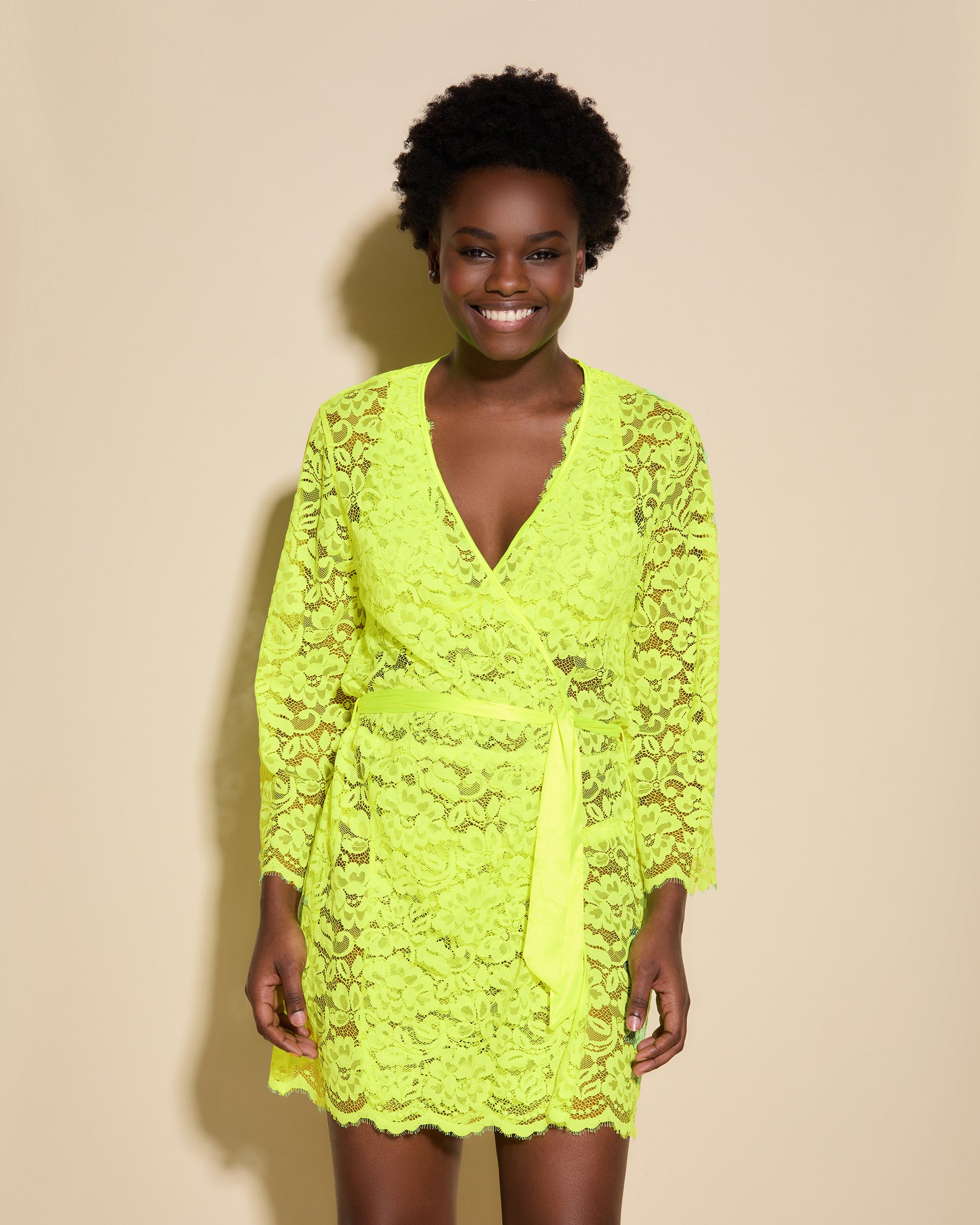 Jaune Robe De Chambre - Magnolia Robe De Chambre