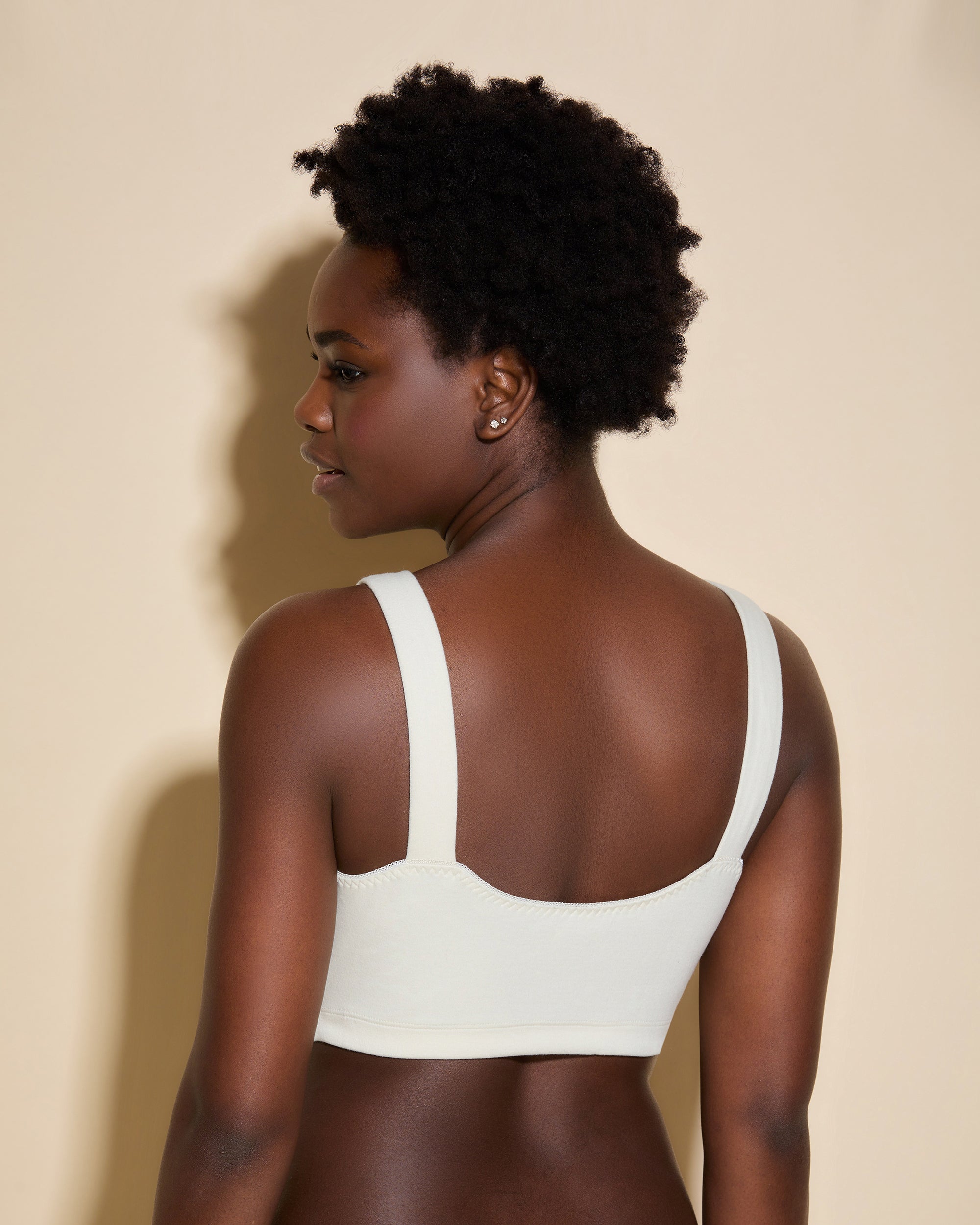 Weiß Bralette - Michi Bralette