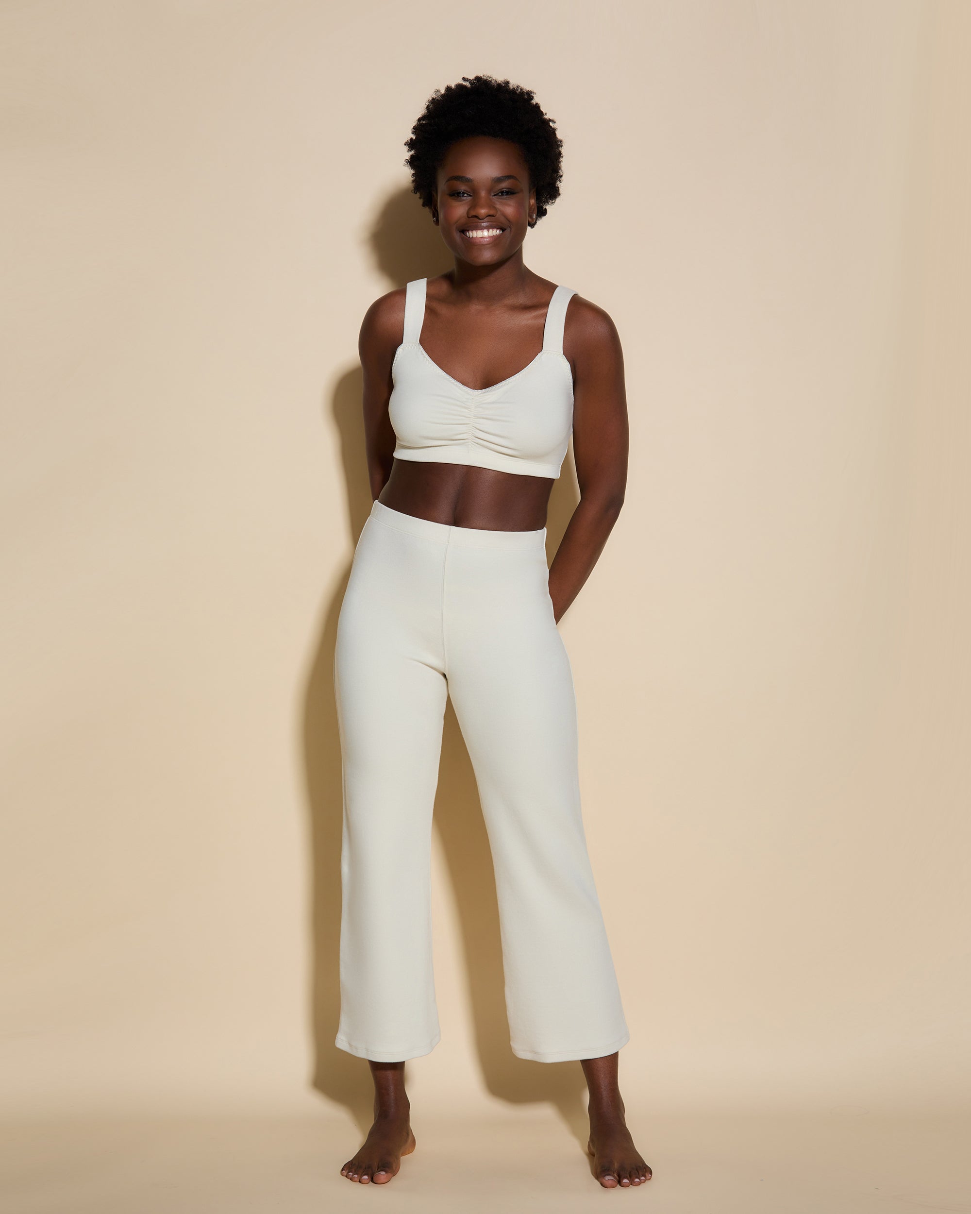 Weiß Bralette - Michi Bralette