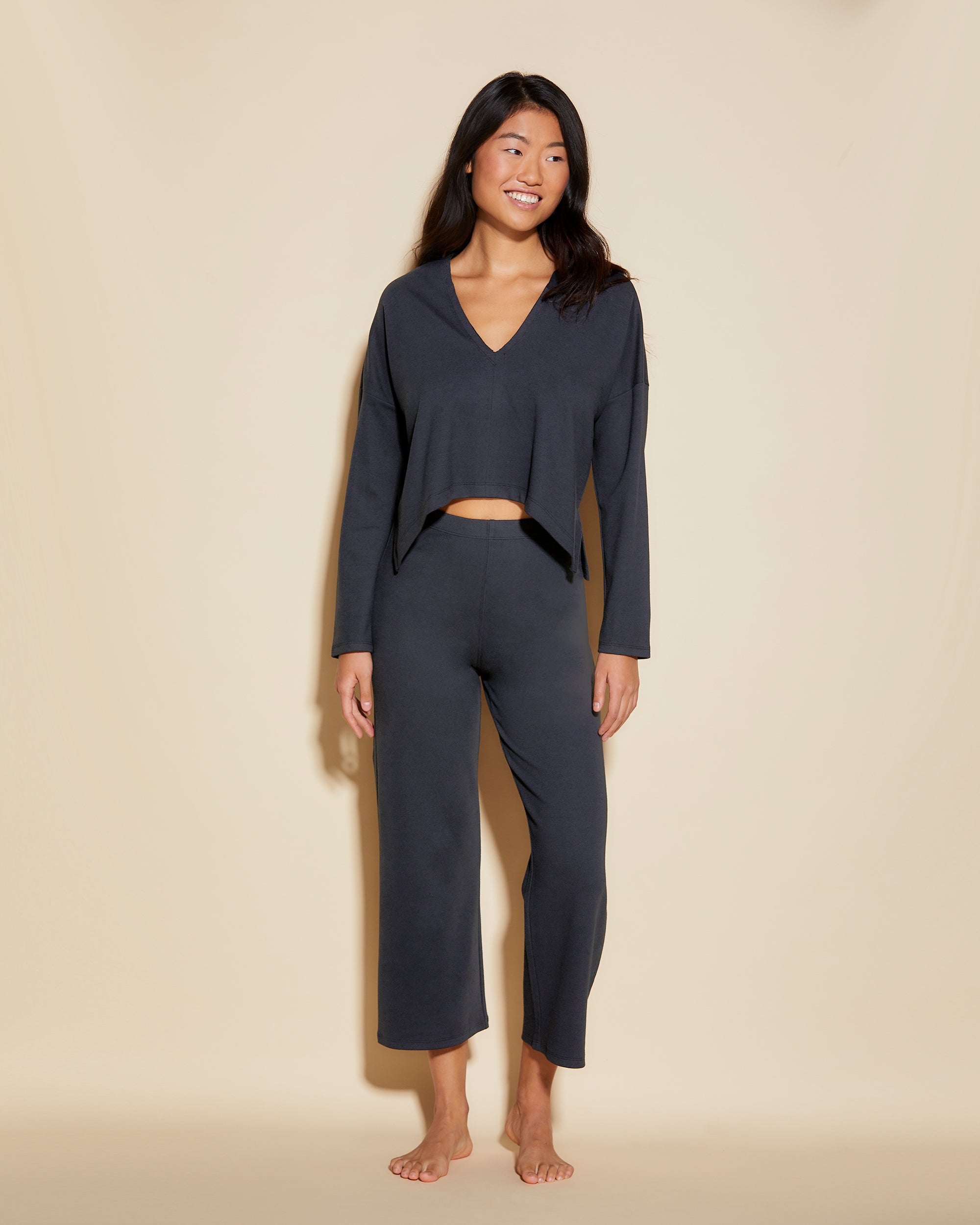 Noir Haut - Michi Haut Double V